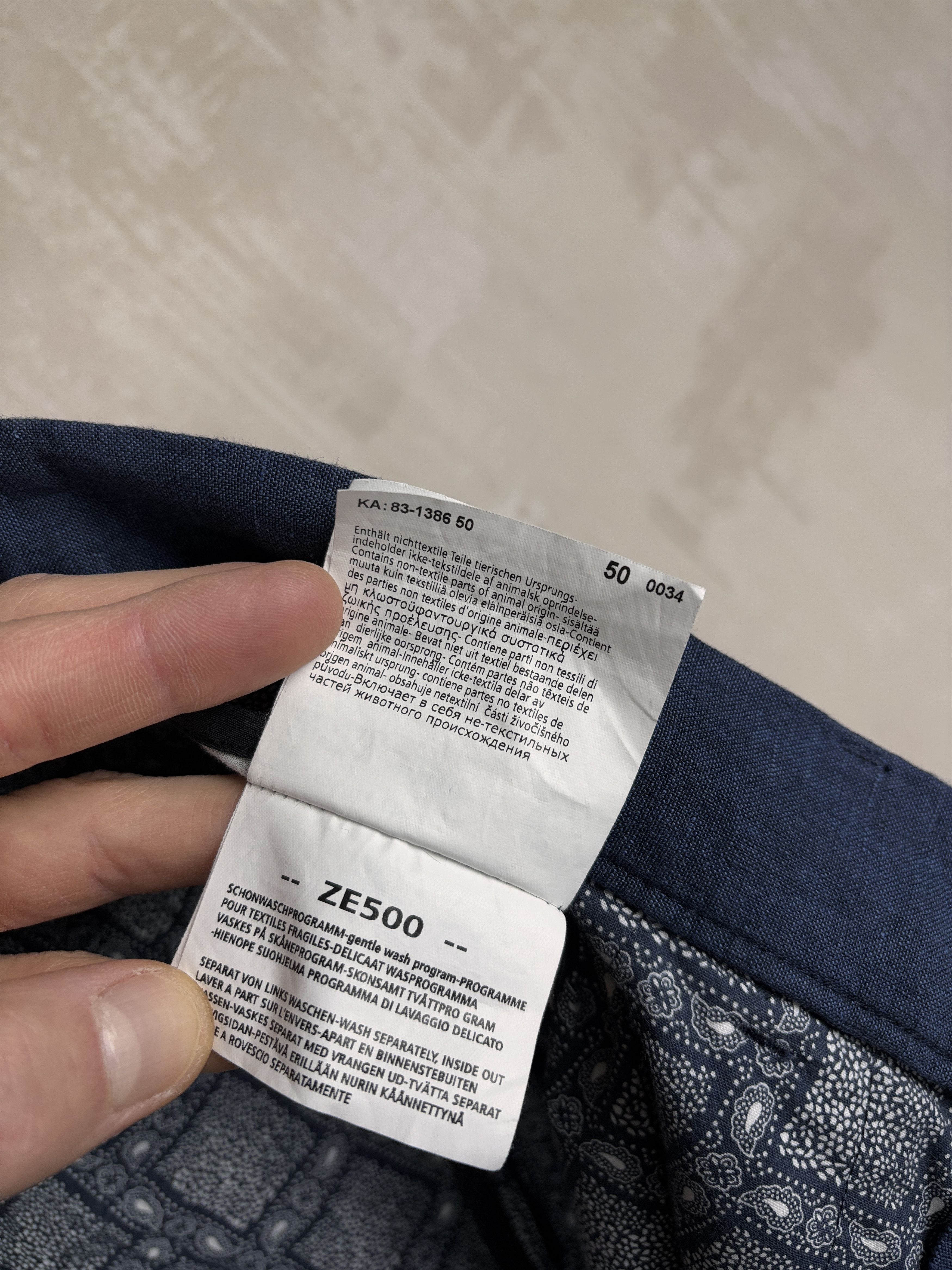 Hiltl Hiltl Heritage Collection Linen Chino Pants Size US 34 / EU 50 - 20 Thumbnail
