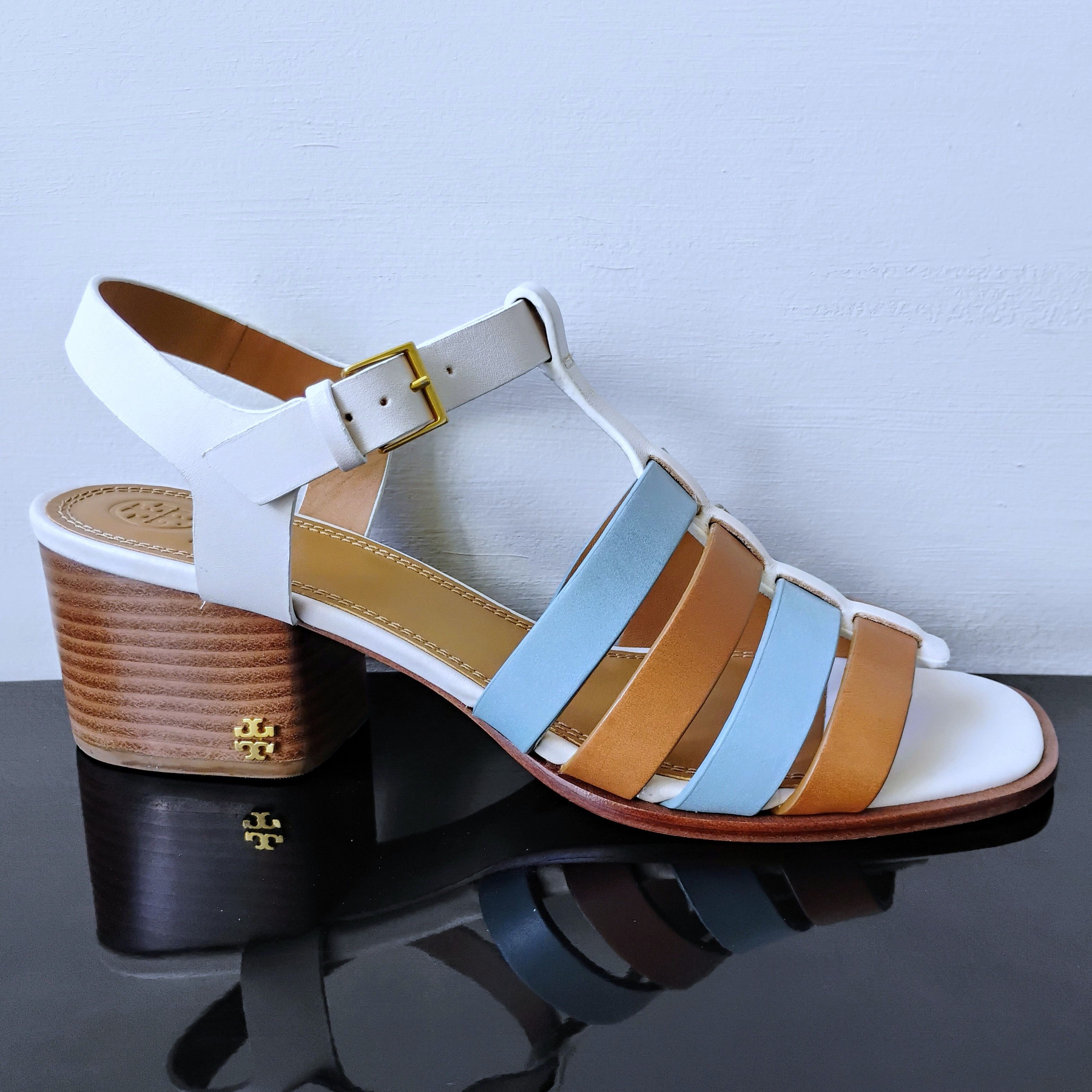 Tory Burch Tory Burch Women Fisherman Block Heel Sandal in Lovely Color Size US 9.5 / IT 39.5 - 1 Thumbnail