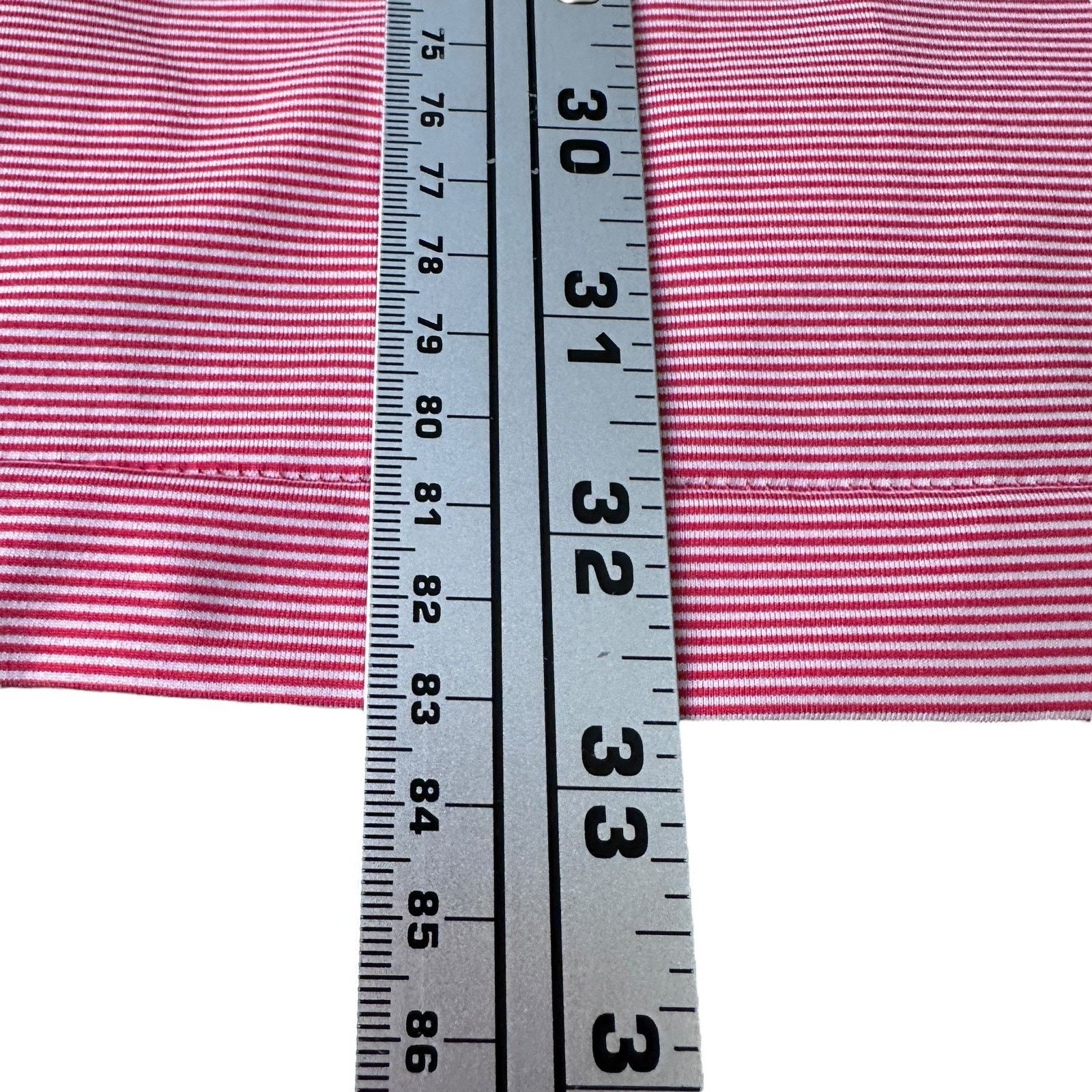 Peter Millar Peter Millar Polo Shirt Men's 2XL Red White Striped US Open Size US XXL / EU 58 / 5 - 10 Thumbnail
