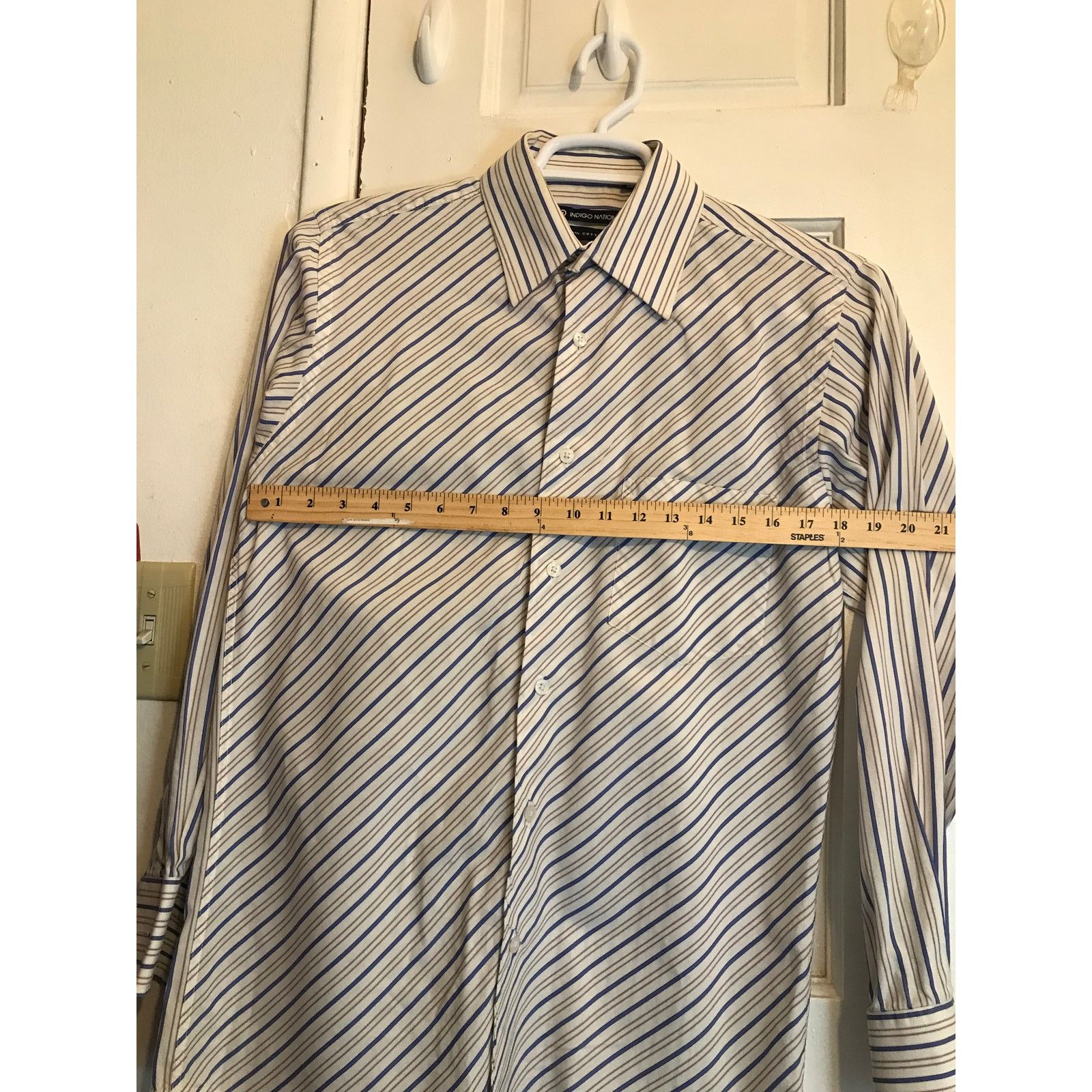 Indigo INDIGO NATION Shirt Men’s M (40 CM) Multicolored LS Size US M / EU 48-50 / 2 - 3 Thumbnail