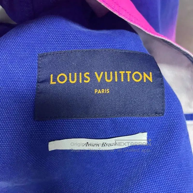 Louis Vuitton Louis Vuitton XXL Multicolor Denim Jacket . Size US XXL / EU 58 / 5 - 5 Thumbnail