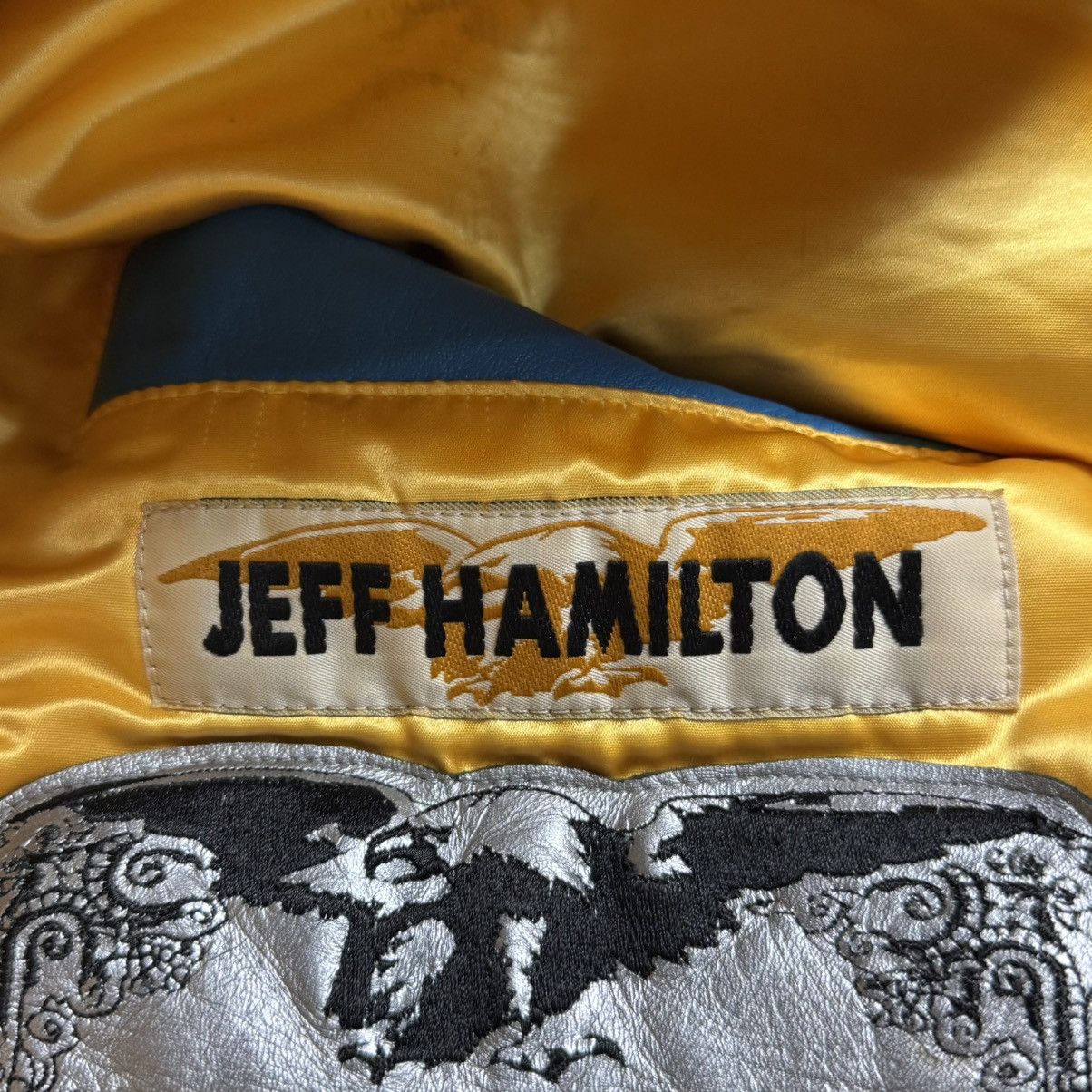 Jeff Hamilton Jeff Hamilton NBA Lakers 2002 3 Peat Champions Jacket Size US XXL / EU 58 / 5 - 13 Thumbnail