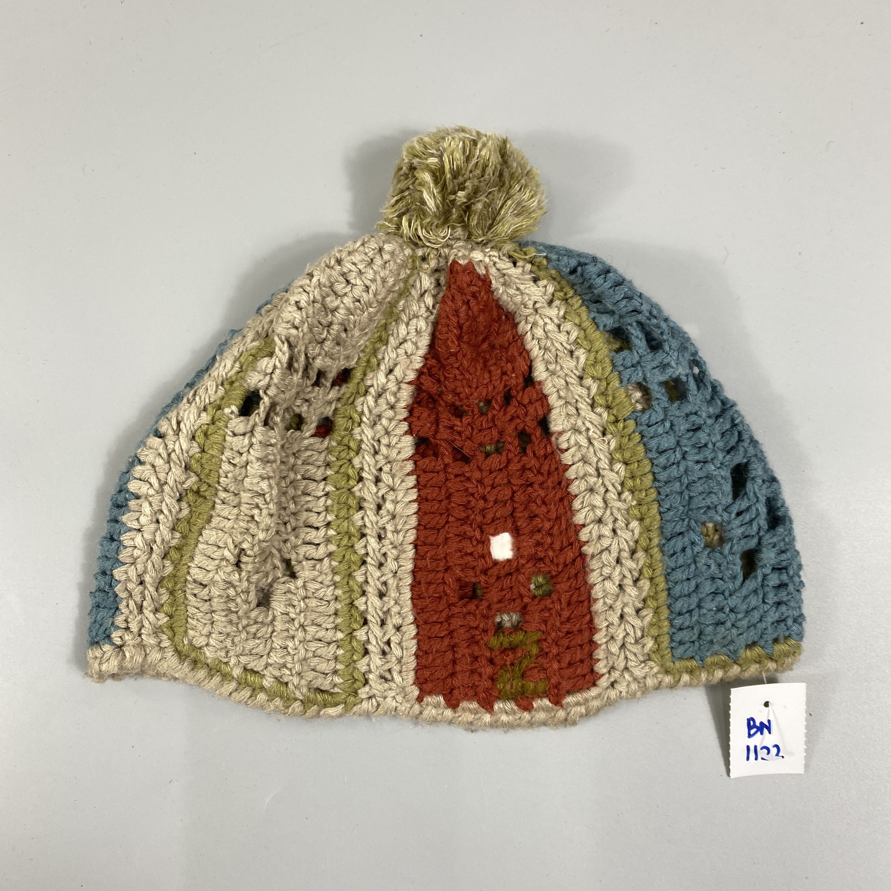 Japanese Brand Knit Multicolor Beanie Hat -BN1122 Size ONE SIZE - 6 Thumbnail