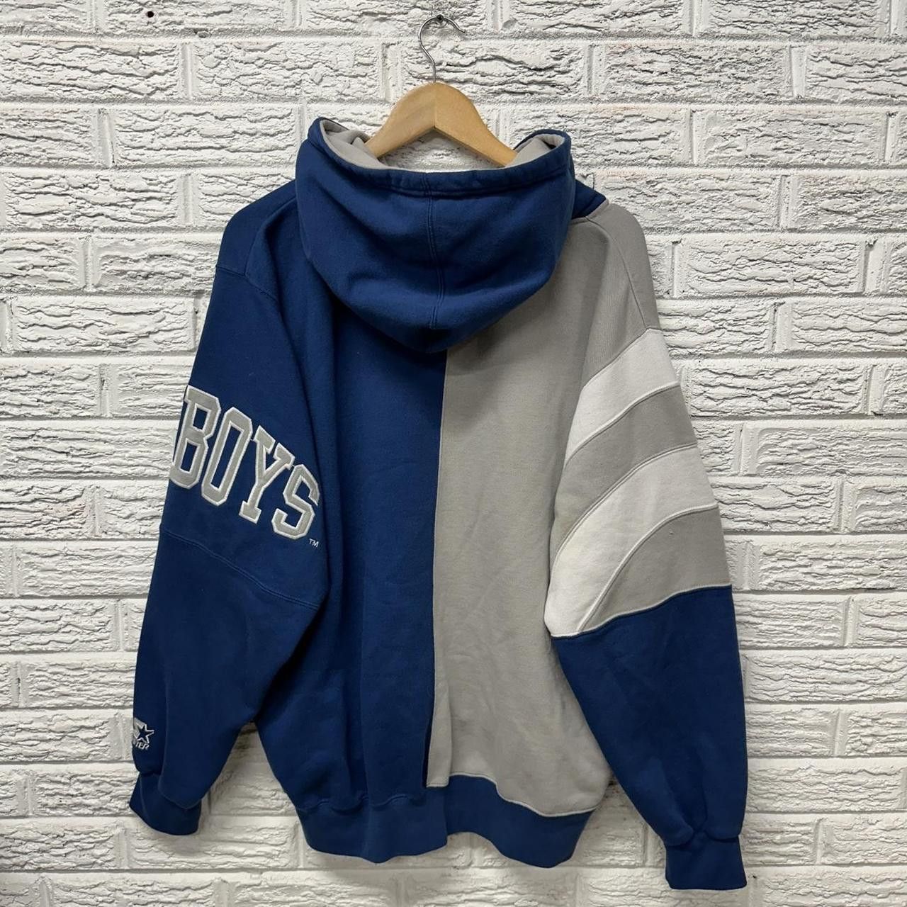 Starter Vintage Starter Dallas Cowboys Hoodie Sweatshirt XL Size US XL / EU 56 / 4 - 3 Thumbnail