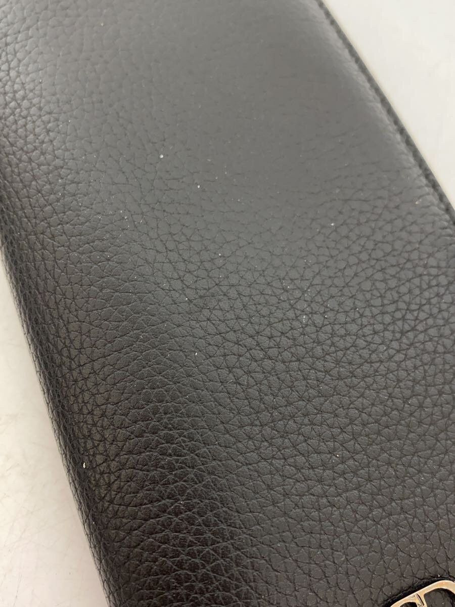 Dior Dior Calf Leather Long Wallet Black Size ONE SIZE - 7 Thumbnail