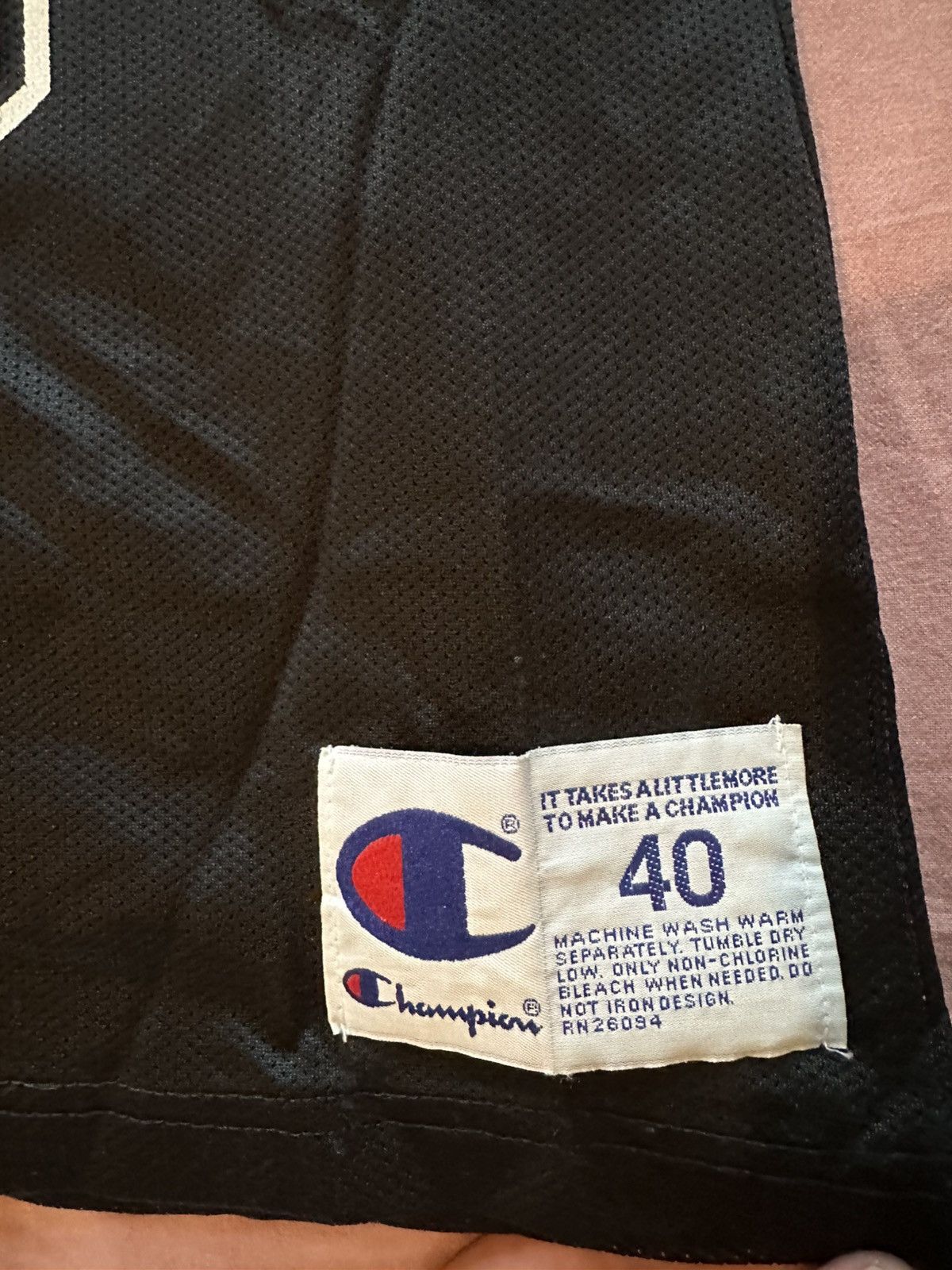 Vintage Bulls Jordan vintage black mid 90s champion jersey Size US M / EU 48-50 / 2 - 5 Thumbnail