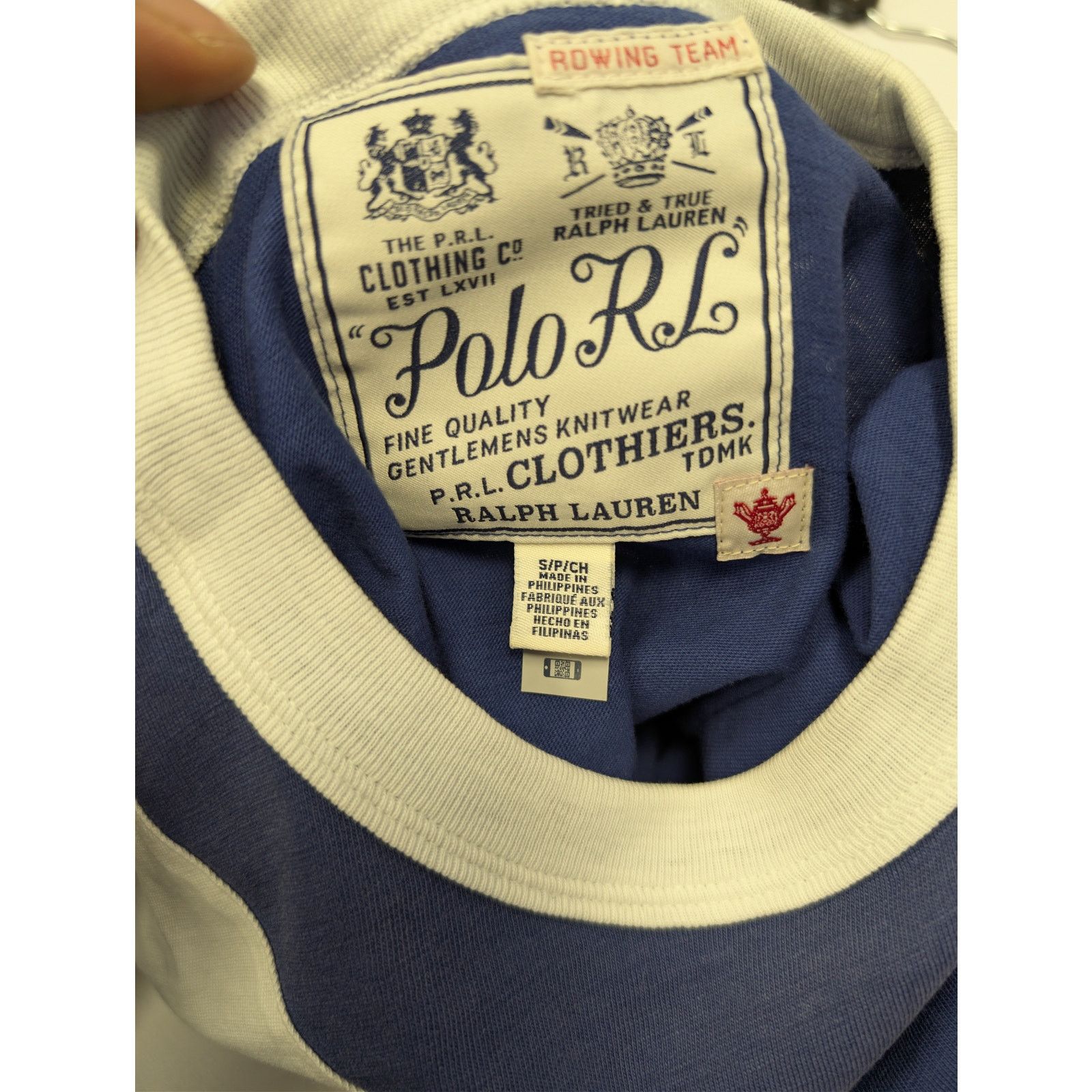 Polo Ralph Lauren o1rshd1 CC20 Classic Fit Reversible Jersey T-Shirt in Blue Size US S / EU 44-46 / 1 - 14 Thumbnail