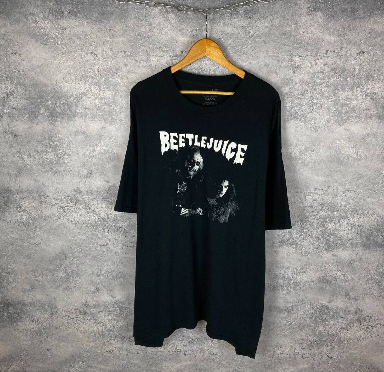 Band Tees Beetlejuice Tee Men's Size 24/26 Black Short Sleeve ` Size US XL / EU 56 / 4 - 1 Thumbnail