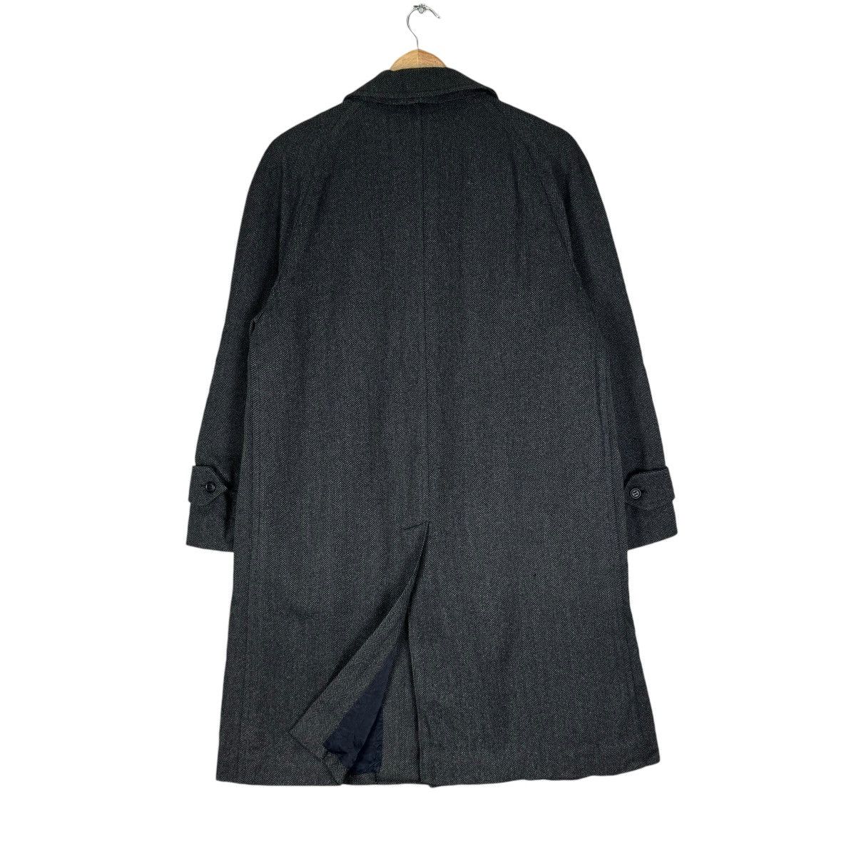 Burberry 🔥BURBERRY HERRINGBONE CASHMERE OVERCOAT LONG JACKET Size US L / EU 52-54 / 3 - 5 Thumbnail