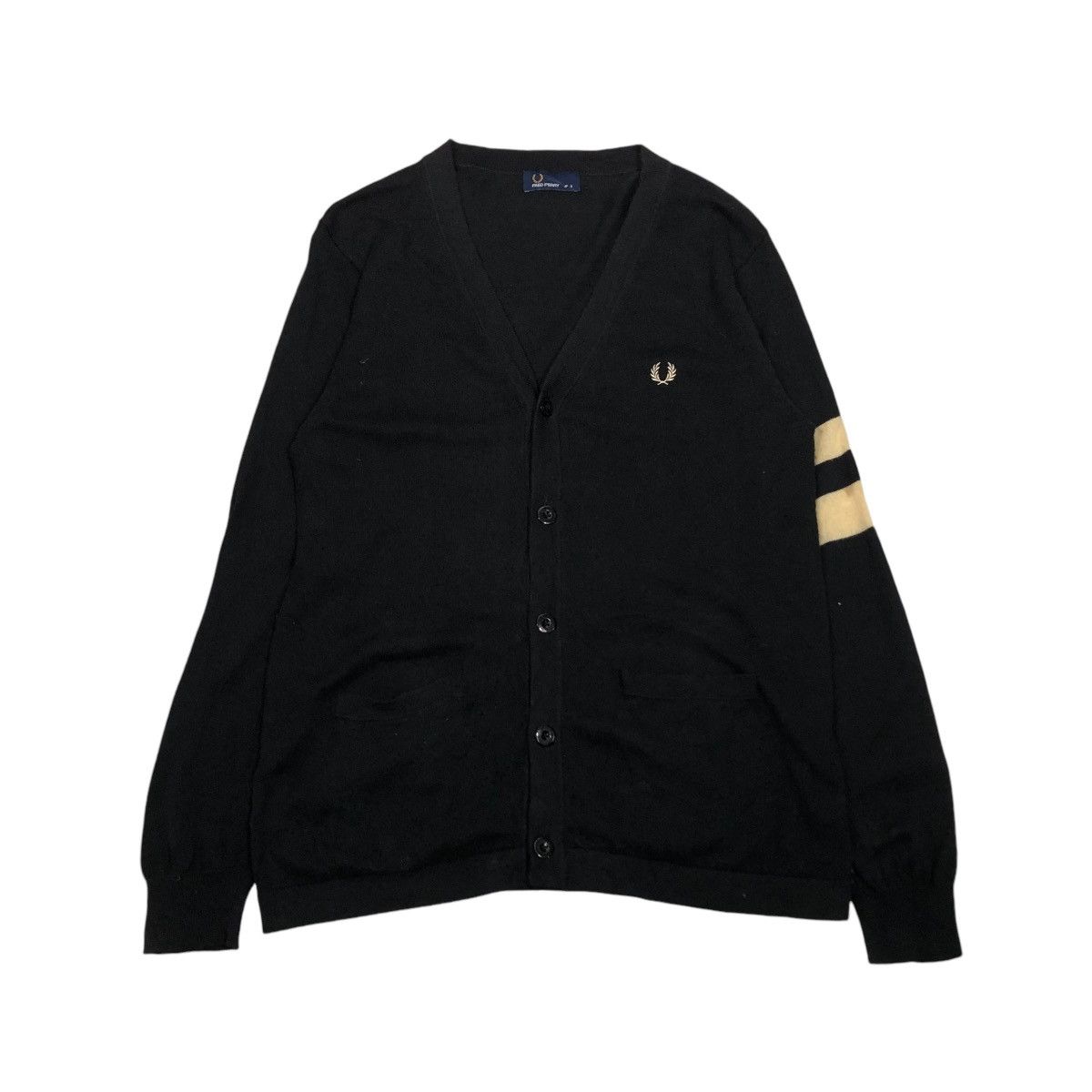 Fred Perry 🔥VINTAGE BOMBER CARDIGAN JACKET FRED PERRY Size US S / EU 44-46 / 1 - 1 Thumbnail