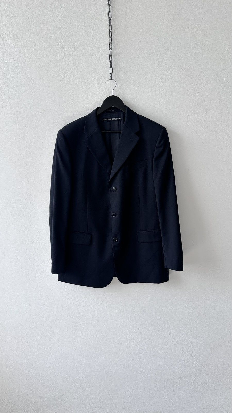 Gianfranco Ferre Gianfranco Ferre Studio Suit 100% Virgin Wool Made in Italy Size 44R - 4 Thumbnail