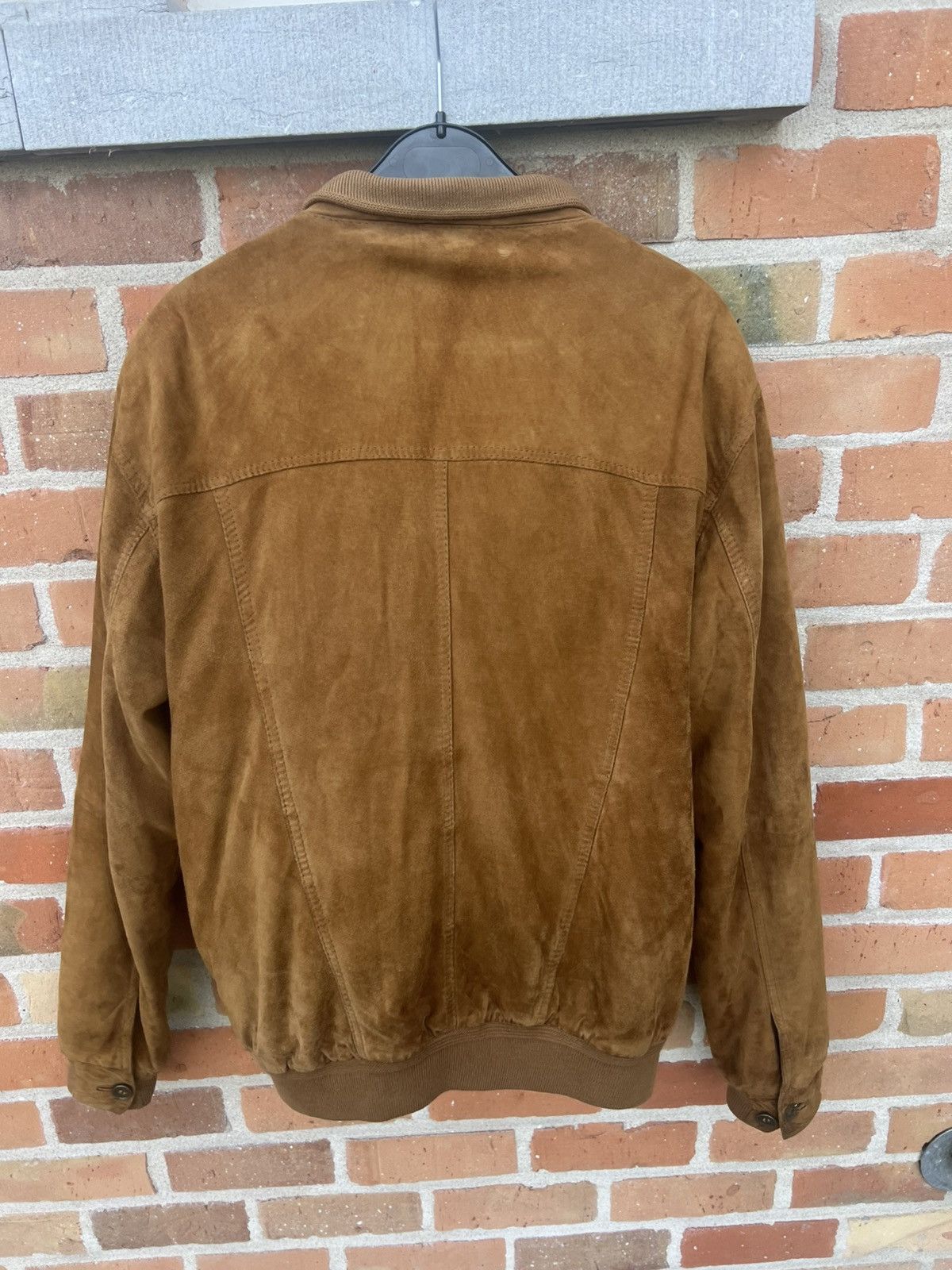 Paul Stuart Paul Stuart suede bomber jacket Size 52L - 3 Thumbnail