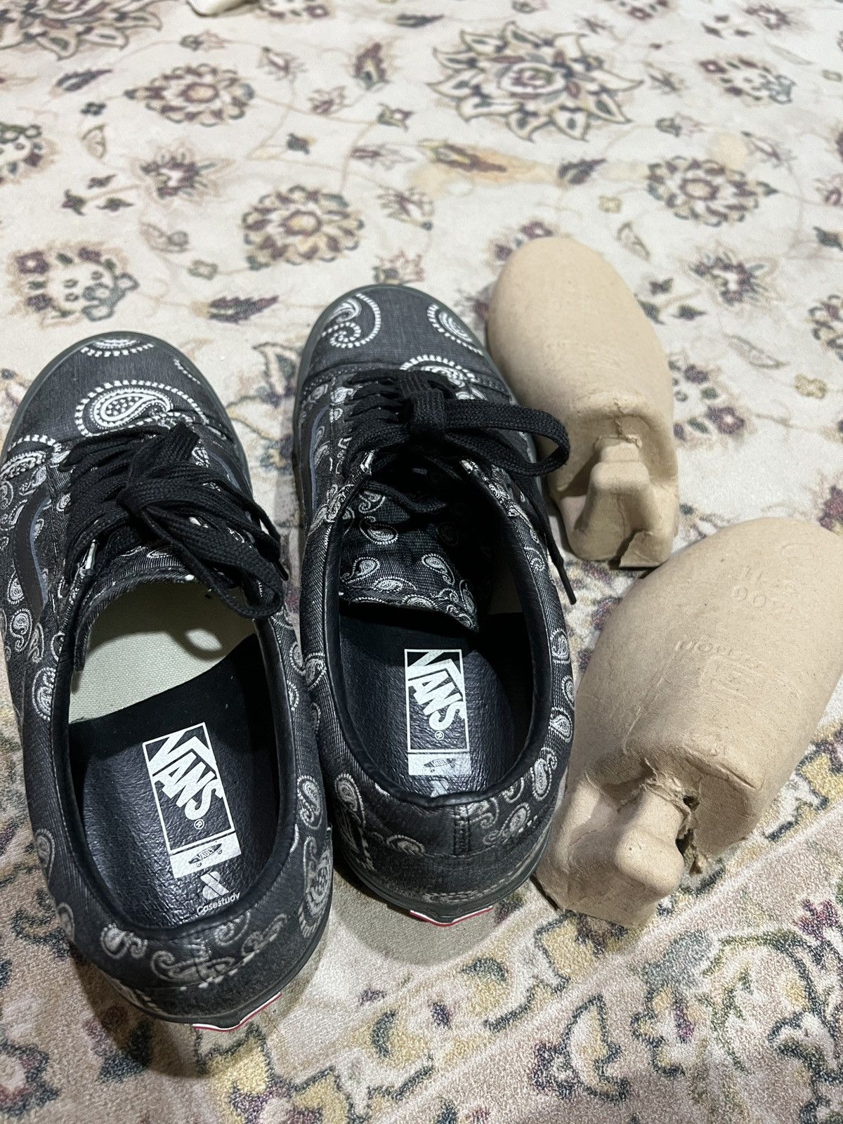 Vans Case Study X Vans Vault Jacquard Paisley Old Skool RARE Size US 11 / EU 44 - 4 Thumbnail