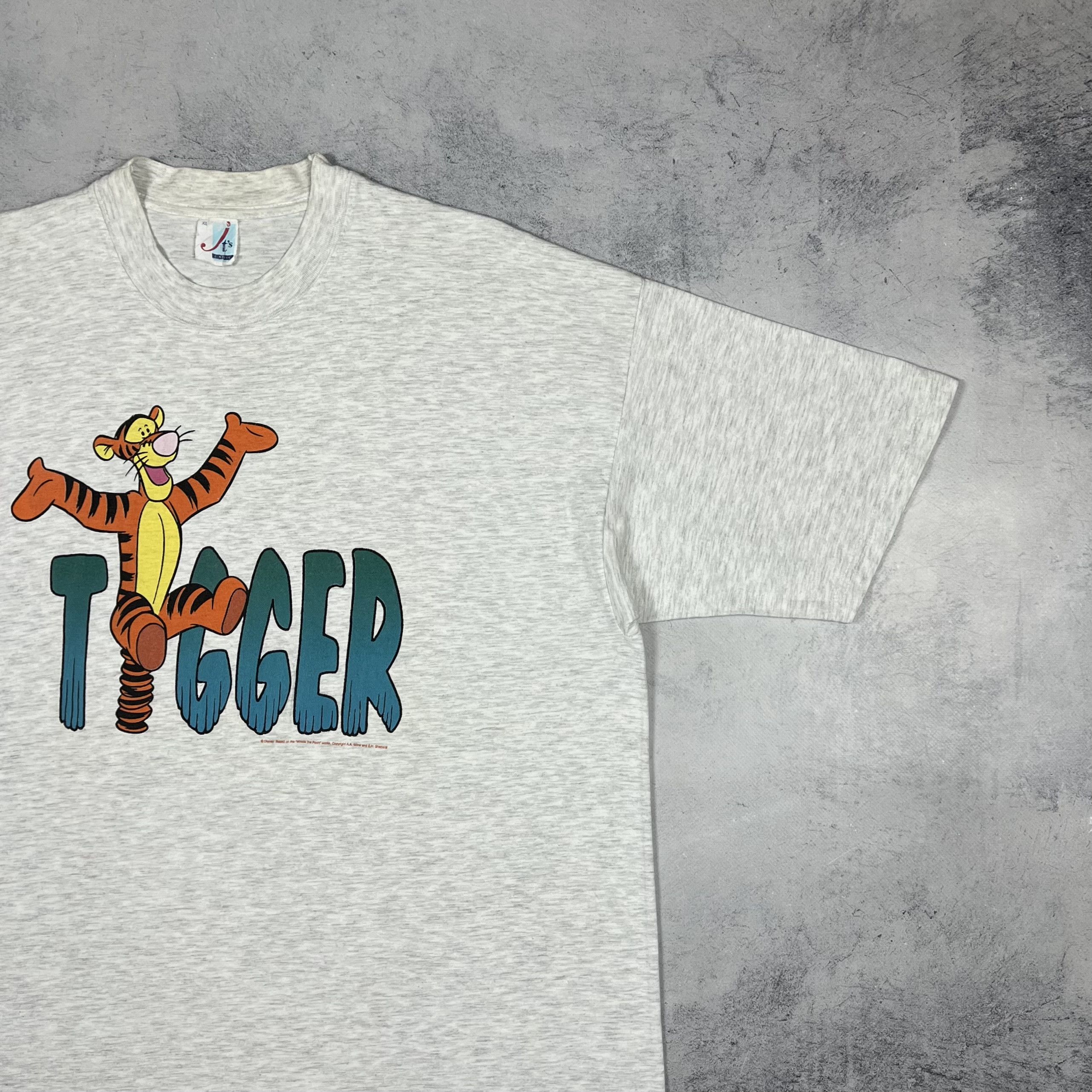 Disney Vintage Walt Disney Tigger Cartoon T Shirt 90’s Size US XL / EU 56 / 4 - 3 Thumbnail