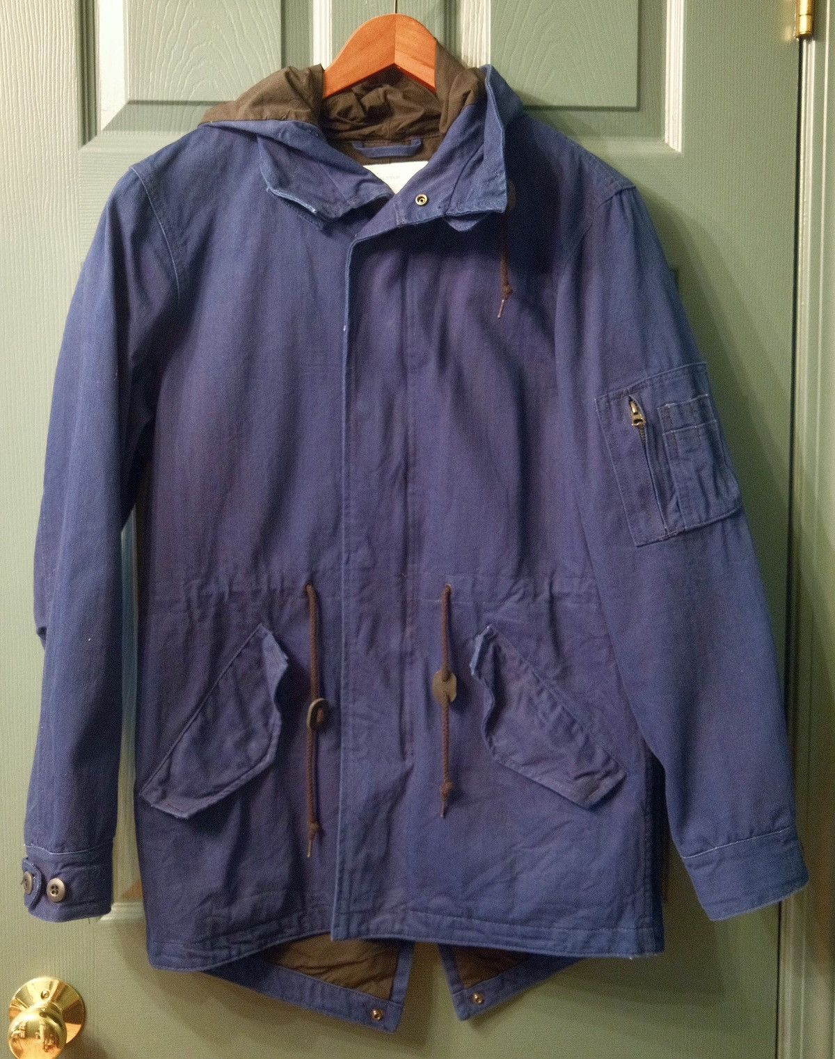 3sixteen × Alpha Industries 3sixteen x Alpha Industries M-59 fishtail parka sz S Size US S / EU 44-46 / 1 - 2 Thumbnail