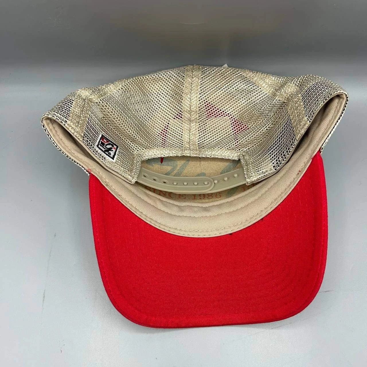The Game Texas Tech Red Raiders Trucker Hat Men Red NCAA Snap Back Size ONE SIZE - 4 Thumbnail