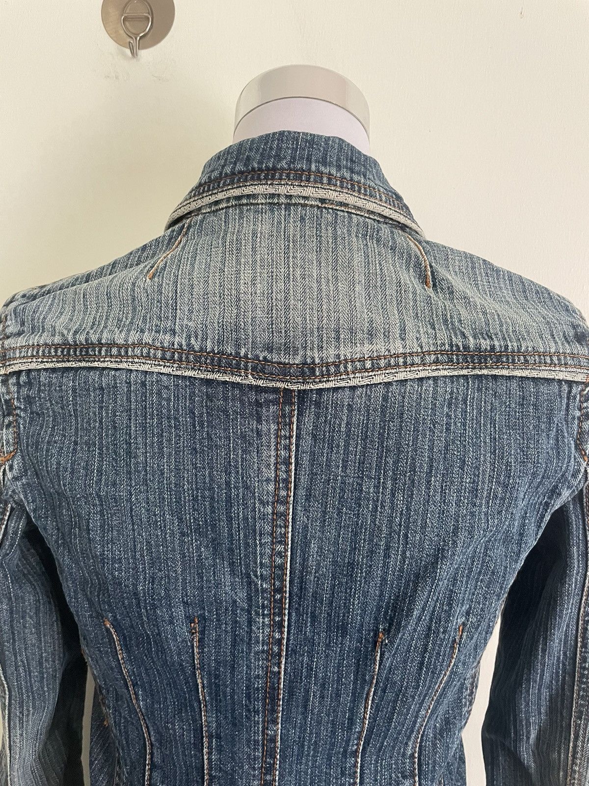 Japanese Brand Rena Range Denim Jacket Size XS / US 0-2 / IT 36-38 - 4 Thumbnail
