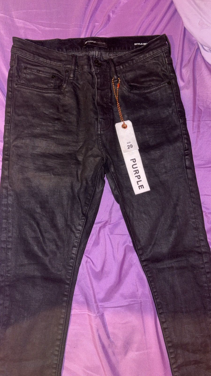 Other purple jeans Size US 29 - 1 Thumbnail