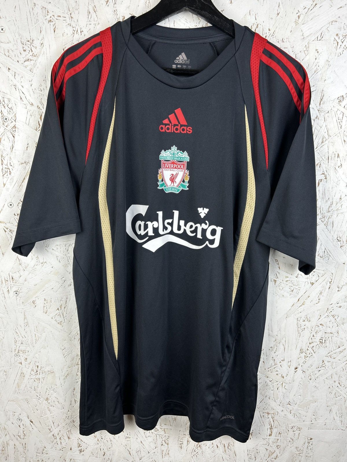 Adidas Adidas Liverpool 2009/10 Training Kit Soccer Jersey Size US L / EU 52-54 / 3 - 1 Thumbnail