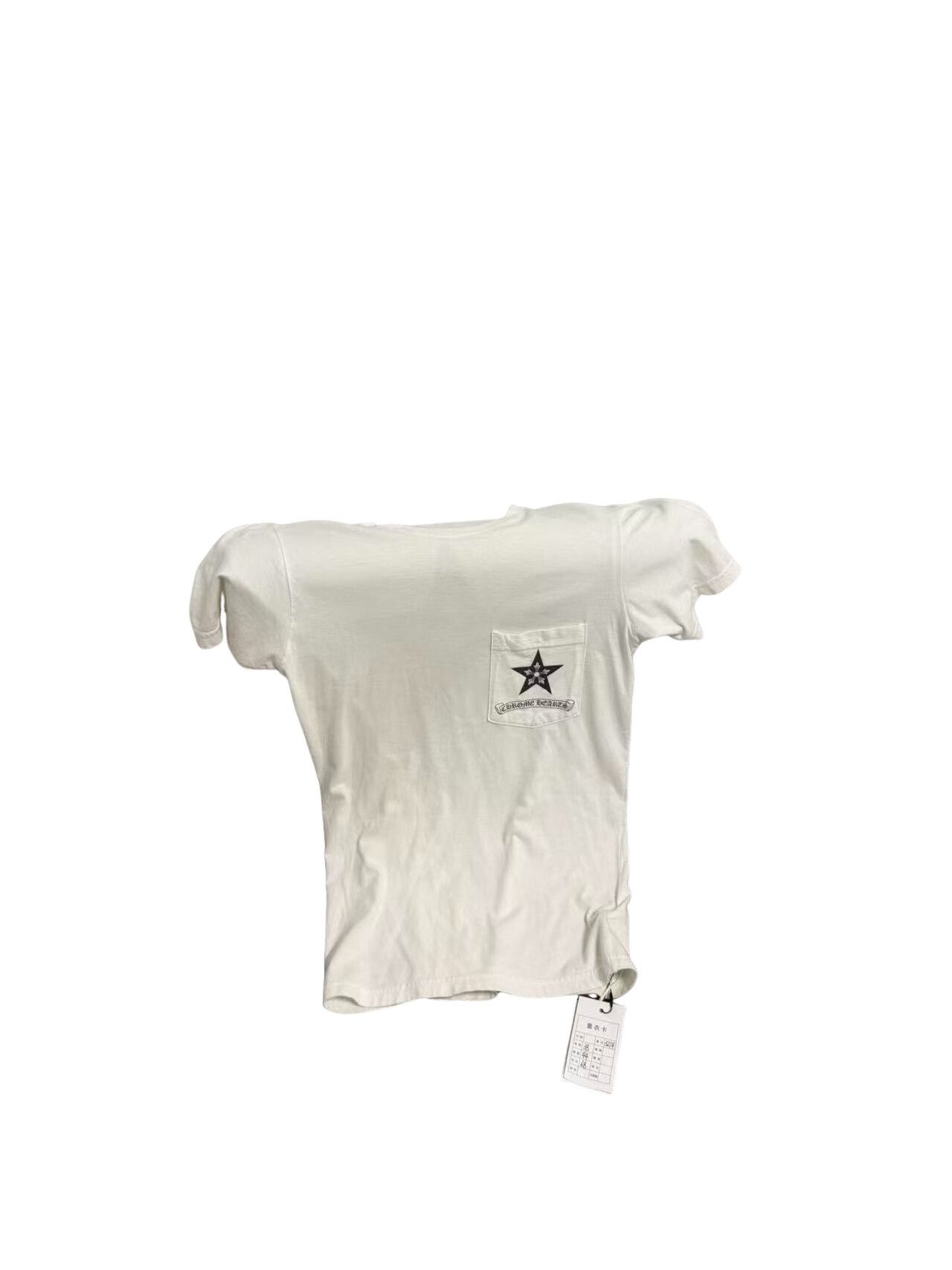 Chrome Hearts Chrome Hearts Star Logo Pocket T-Shirt Size S Size US S / EU 44-46 / 1 - 1 Thumbnail