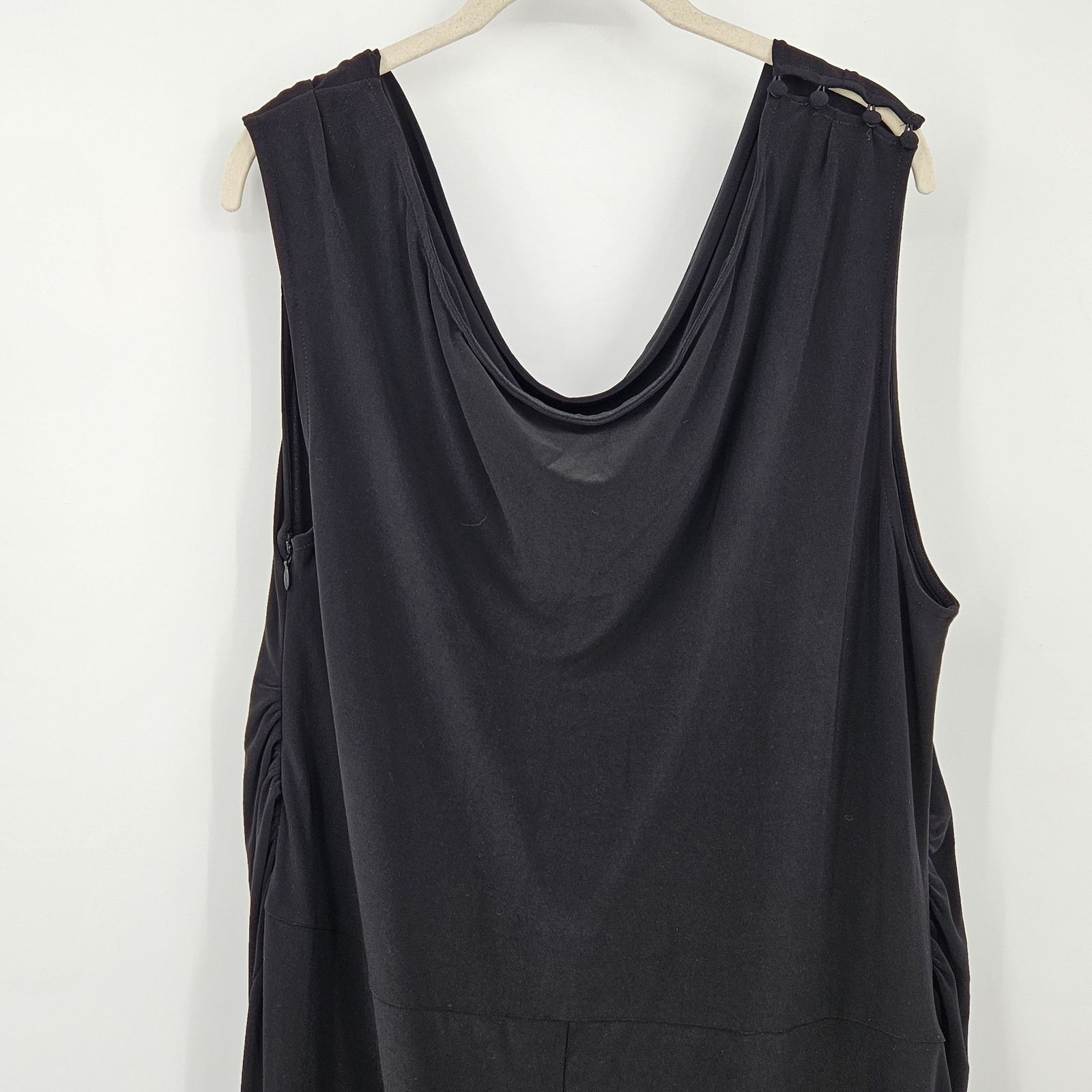 Free People Free People Yumi Kim Maternity Virginia Jumpsuit Black 1X Size 38" / US 16 / IT 52 - 11 Thumbnail
