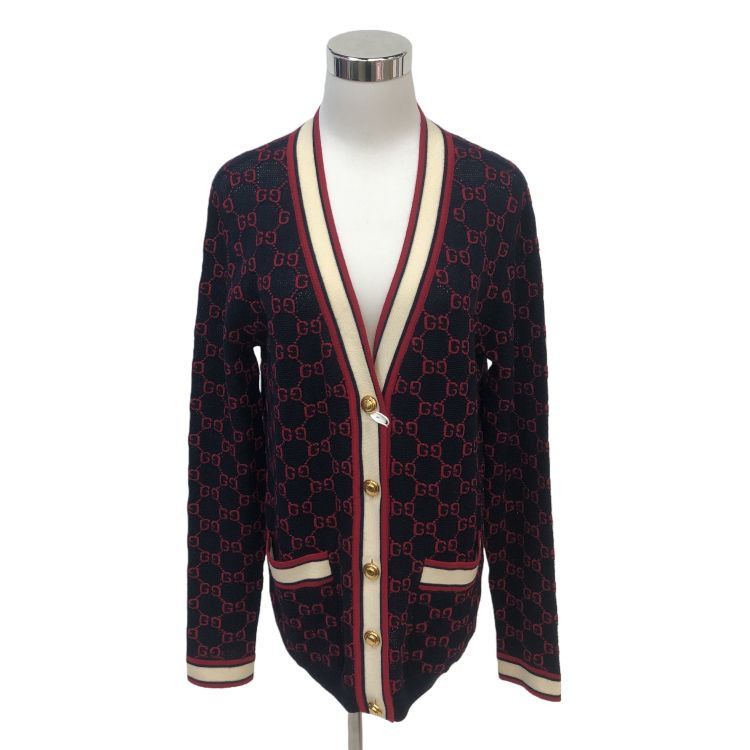 Gucci Gucci GG Monogram Cardigan Size S Size US S / EU 44-46 / 1 - 1 Thumbnail