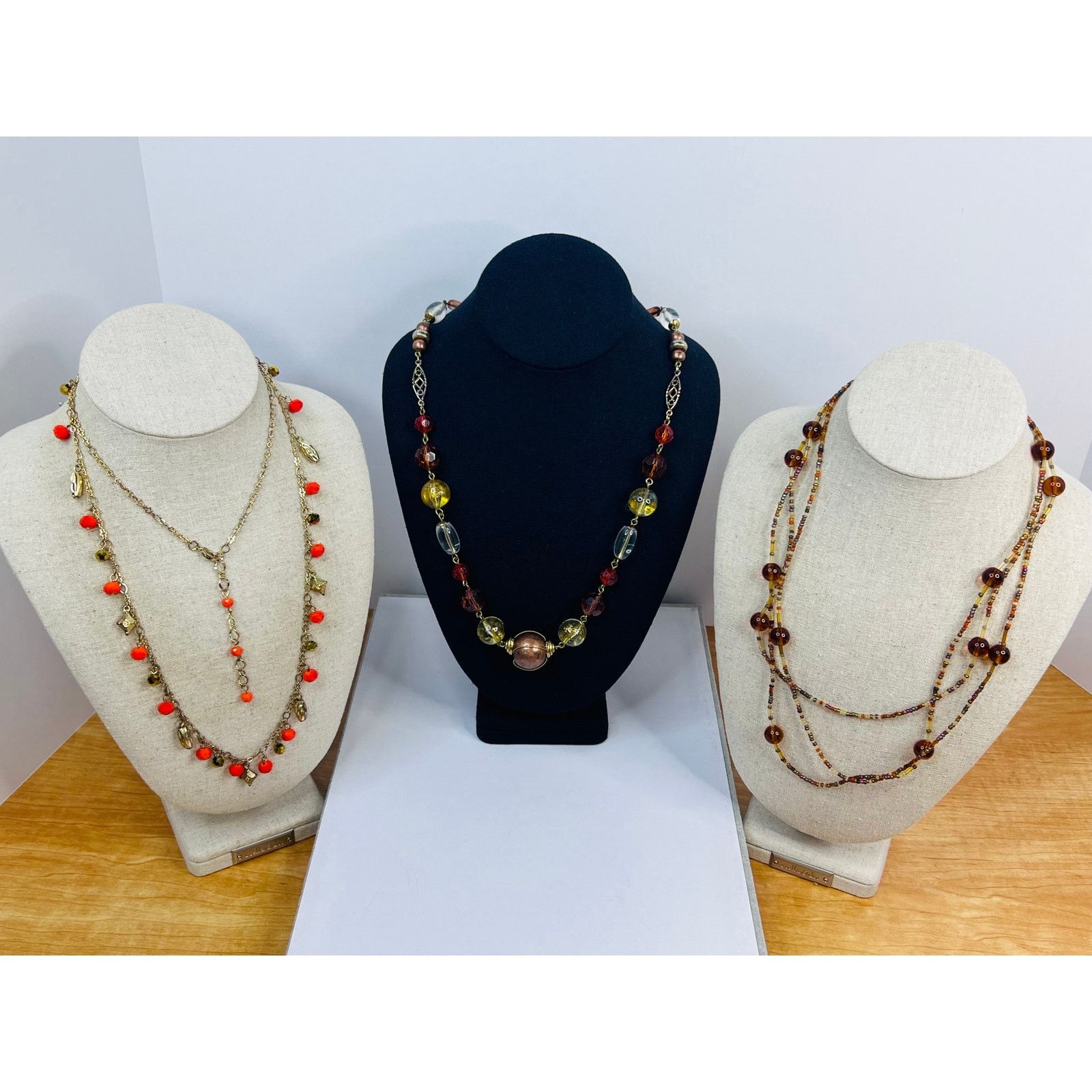 & Other Stories Set of 3 Vintage Bead Necklaces - Size ONE SIZE - 1 Thumbnail