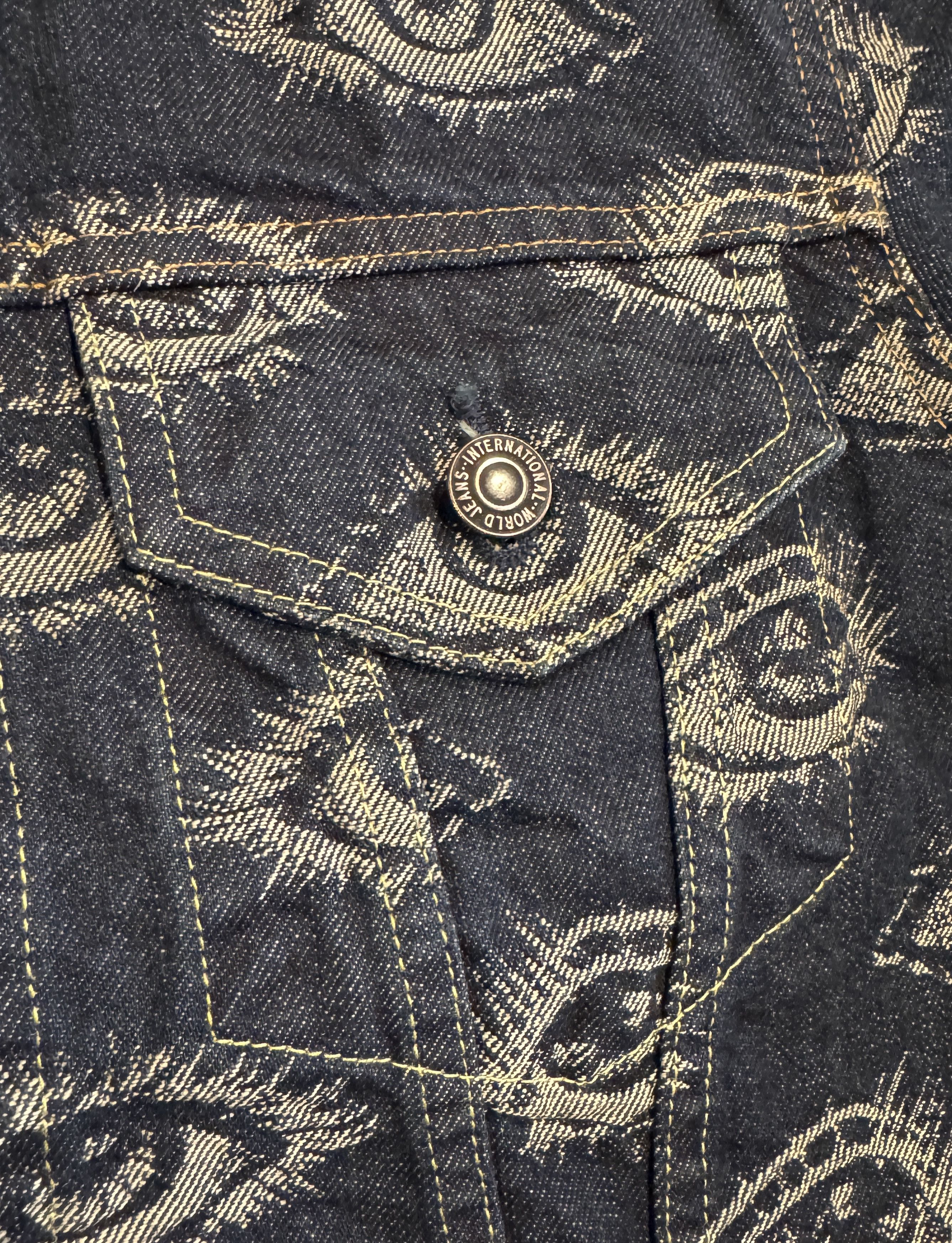 Kapital KAPITAL 12 OZ SPEAKEASY DENIM 3RD JKT (L's) INDIGO SZ 1 Size S / US 4 / IT 40 - 6 Thumbnail