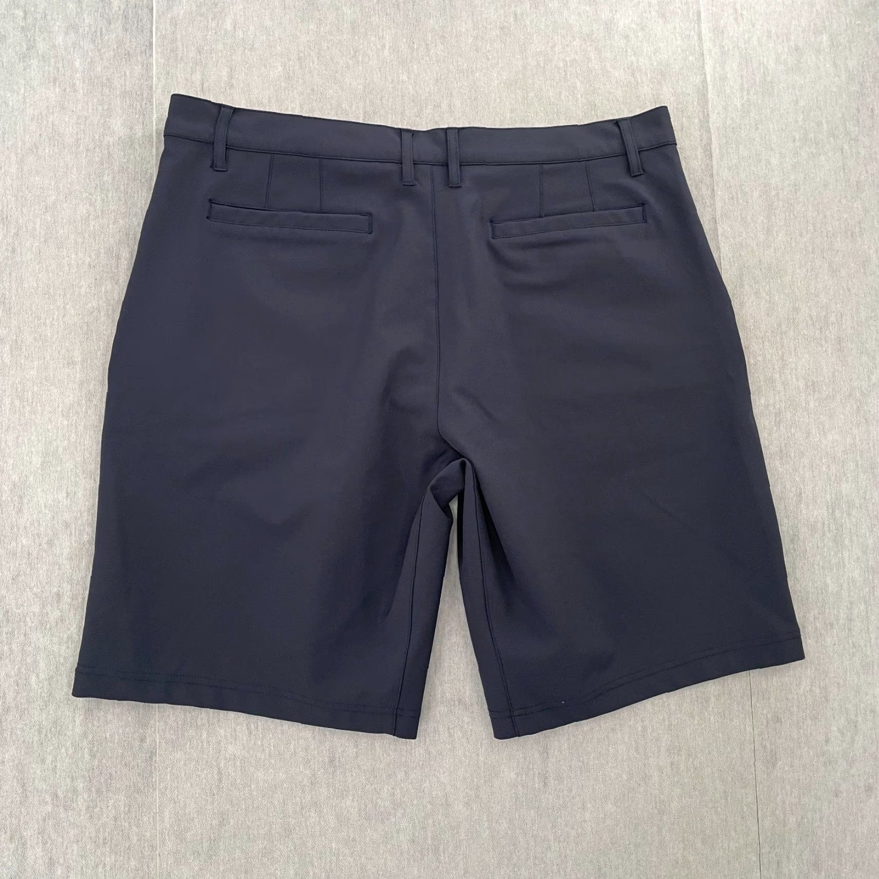 Vintage State & Liberty Shorts Adult 36 Blue Performance Chino Short Stretch Mens Size US 36 / EU 52 - 2 Thumbnail