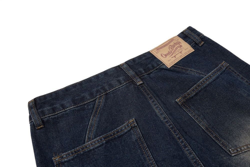 Jean Punk Washed Men's Distressed Loose-fitting Jeans Size US 32 / EU 48 - 6 Thumbnail