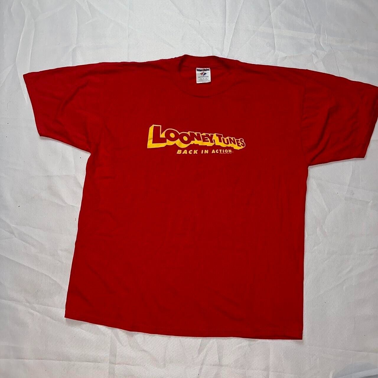 Vintage Vintage 2003 ACME STAFF Looney Tunes Back In Action Movie C Size US XL / EU 56 / 4 - 5 Thumbnail