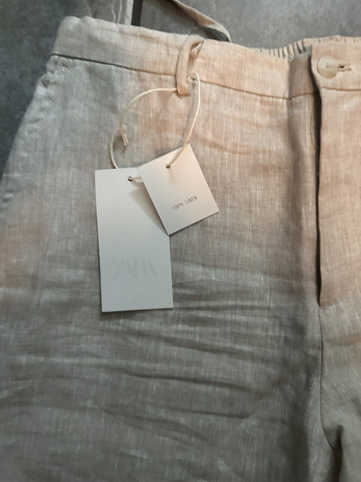 Zara Zara Linen Pants Size US 34 / EU 50 - 3 Thumbnail