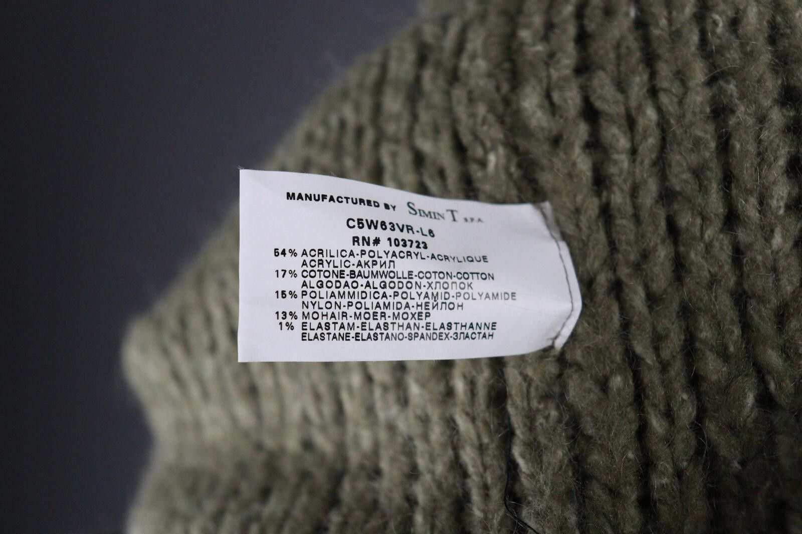 Designer Armani Jeans Designer Mohair Knit Casual Sweater Size 40 Size M / US 6-8 / IT 42-44 - 10 Thumbnail