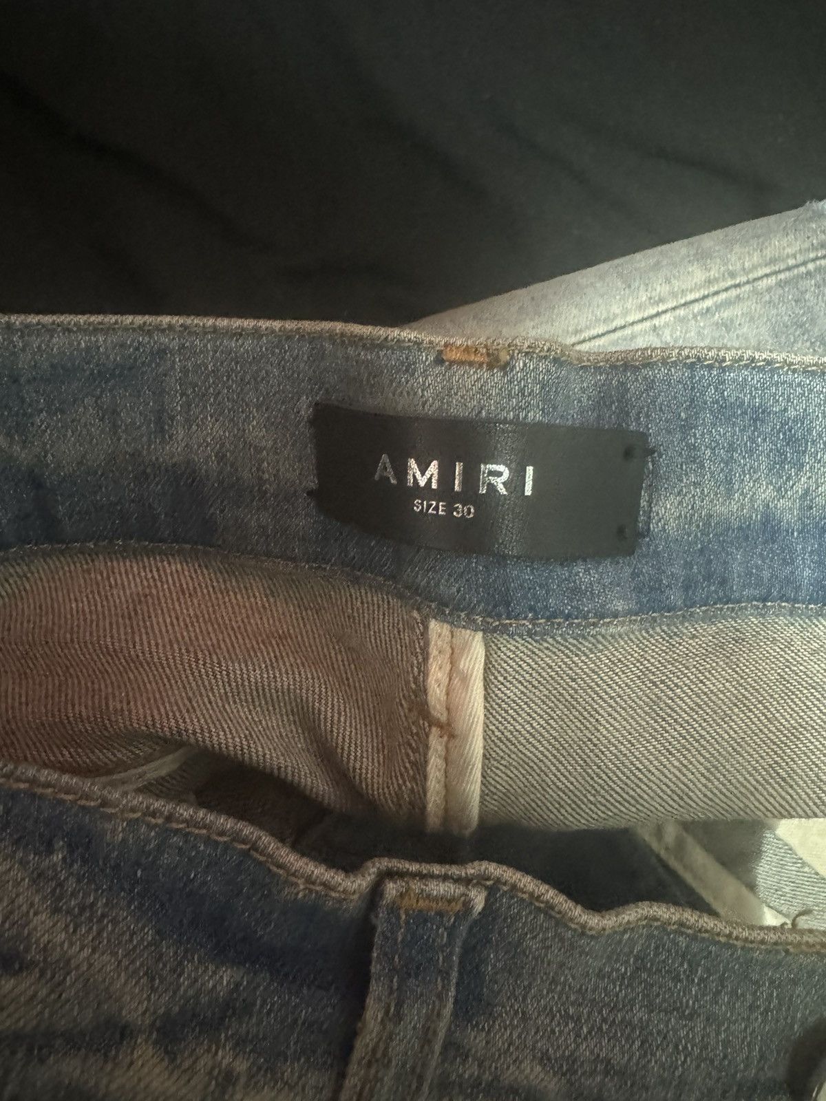 Amiri authentic amiri jeans wes lang size 30 Size US 30 / EU 46 - 3 Thumbnail