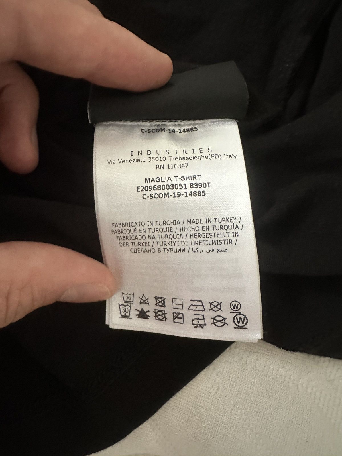 Moncler Black Moncler Tee Size US S / EU 44-46 / 1 - 6 Thumbnail