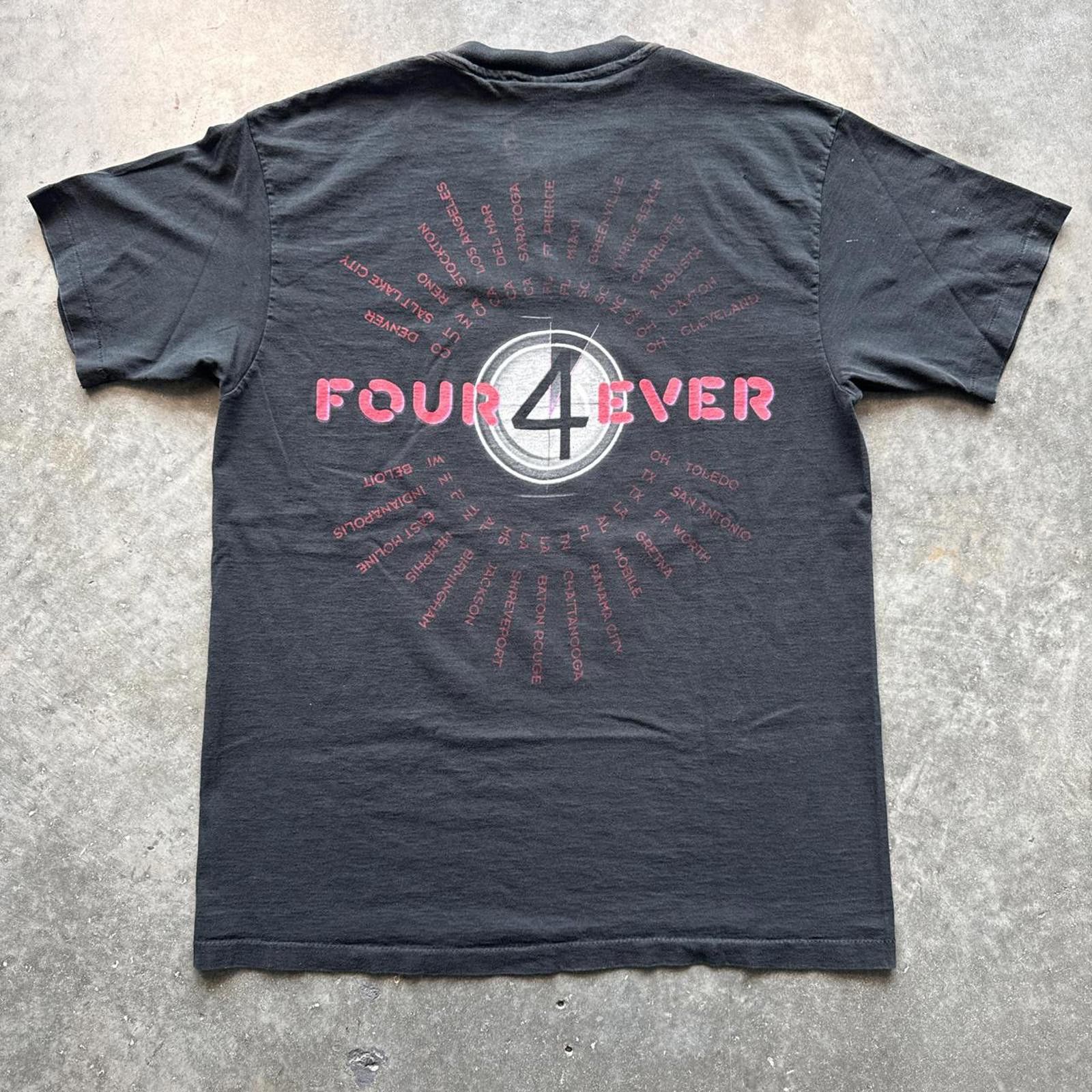 Other Foreigner Four 4Ever 1993 Rock Band Tour Giant T-Shirt Size US XL / EU 56 / 4 - 2 Thumbnail