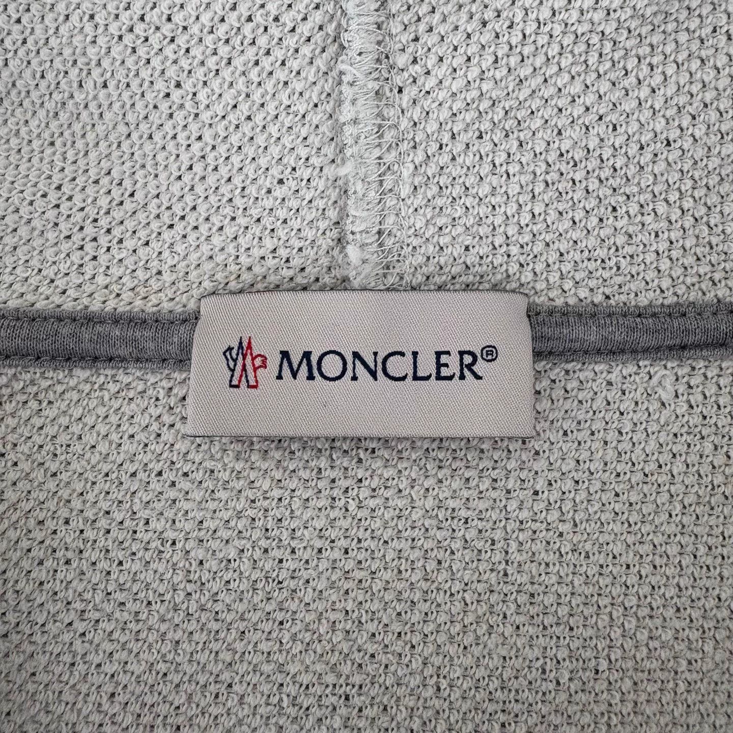 Moncler Moncler logo striped zip hoodie Size US S / EU 44-46 / 1 - 3 Thumbnail