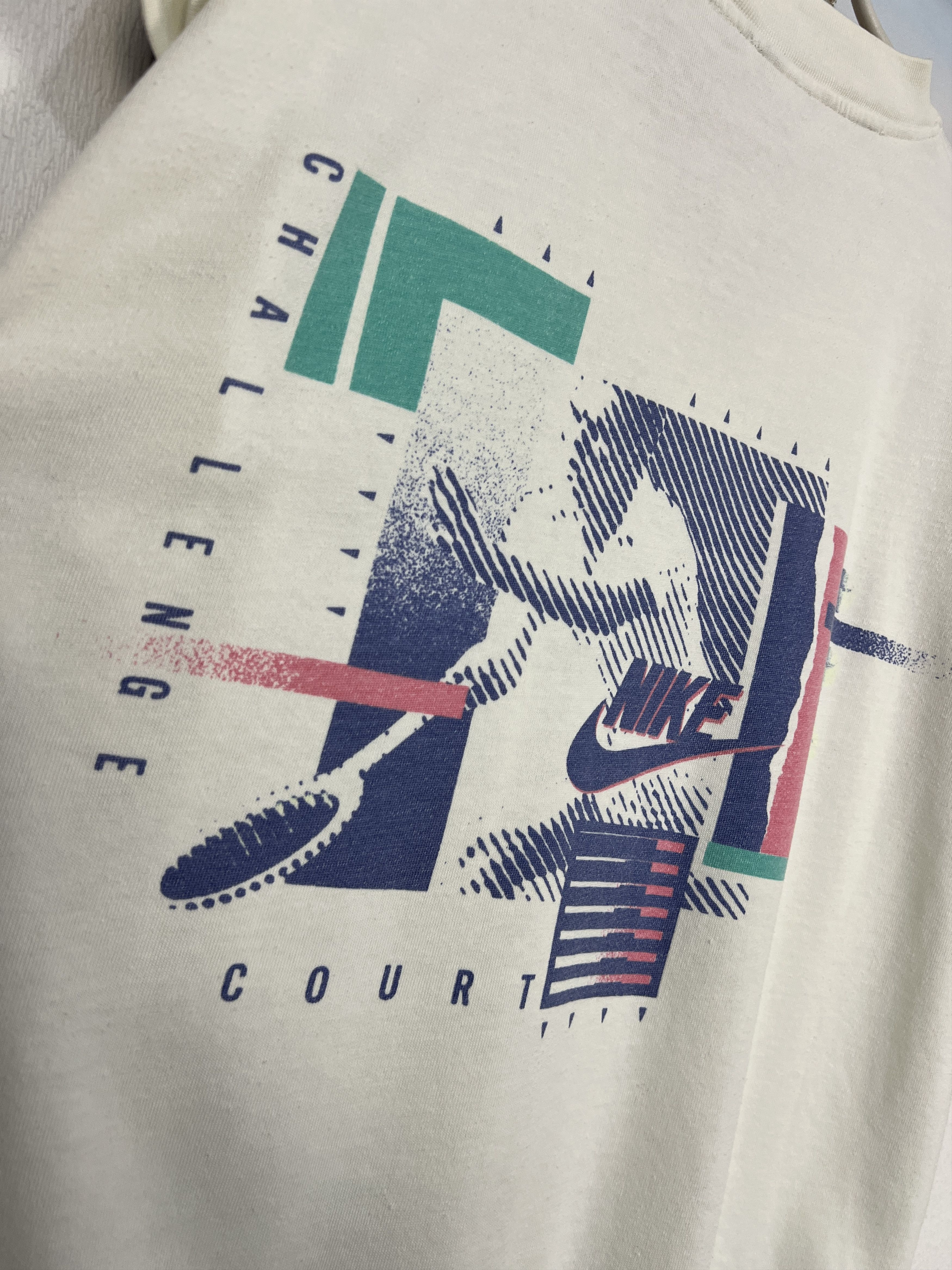 Nike Vintage 90's Andre Agassi Tennis Vest Gilet Jacket TRack Top Size US L / EU 52-54 / 3 - 10 Thumbnail