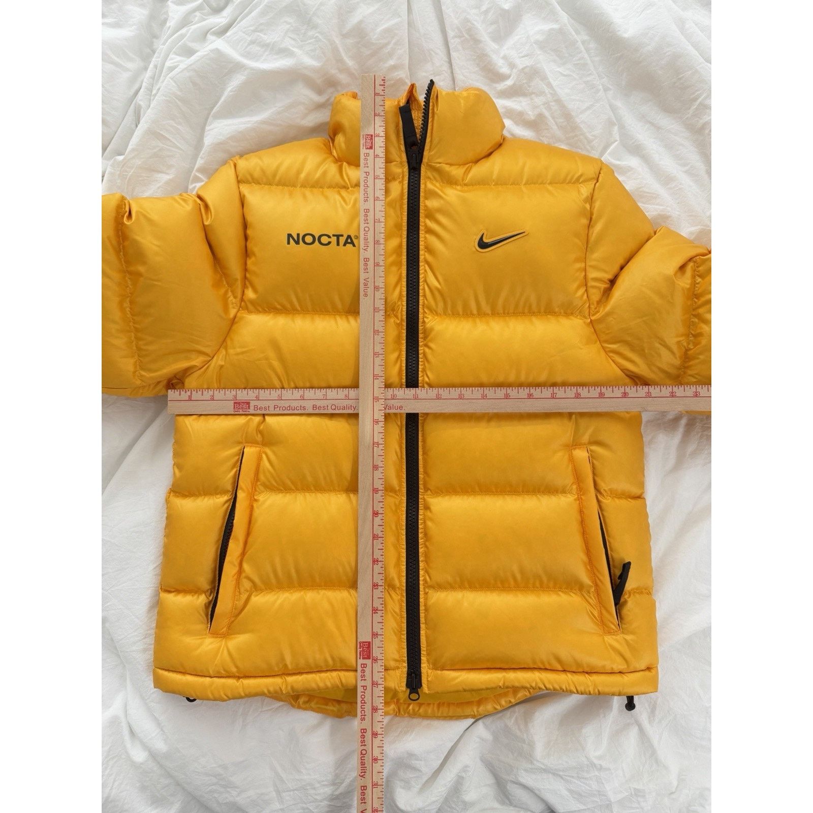 Nike Nike X Nocta Sunset Puffer Jacket Yellow Size S New Size US S / EU 44-46 / 1 - 11 Thumbnail
