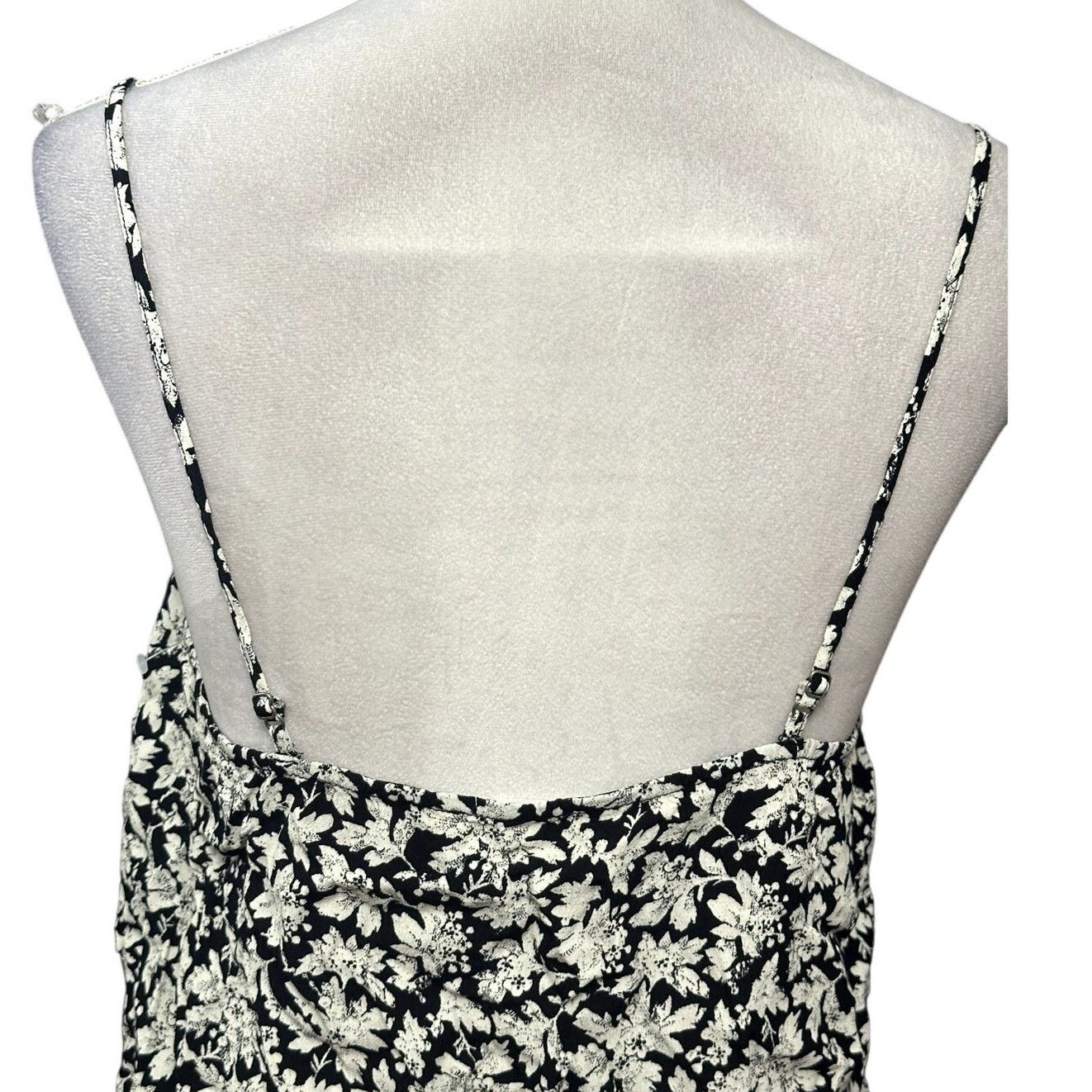 Treasure & Bond Treasure & Bond Camisole Tank Floral Lace Straps Black/White Size M / US 6-8 / IT 42-44 - 6 Thumbnail