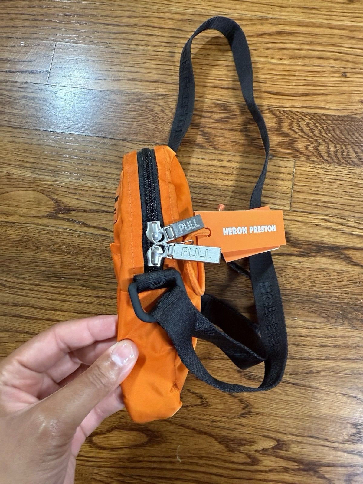 Heron Preston Heron Preston Nylon Crossbody Bag Orange Black NWT Size ONE SIZE - 15 Thumbnail