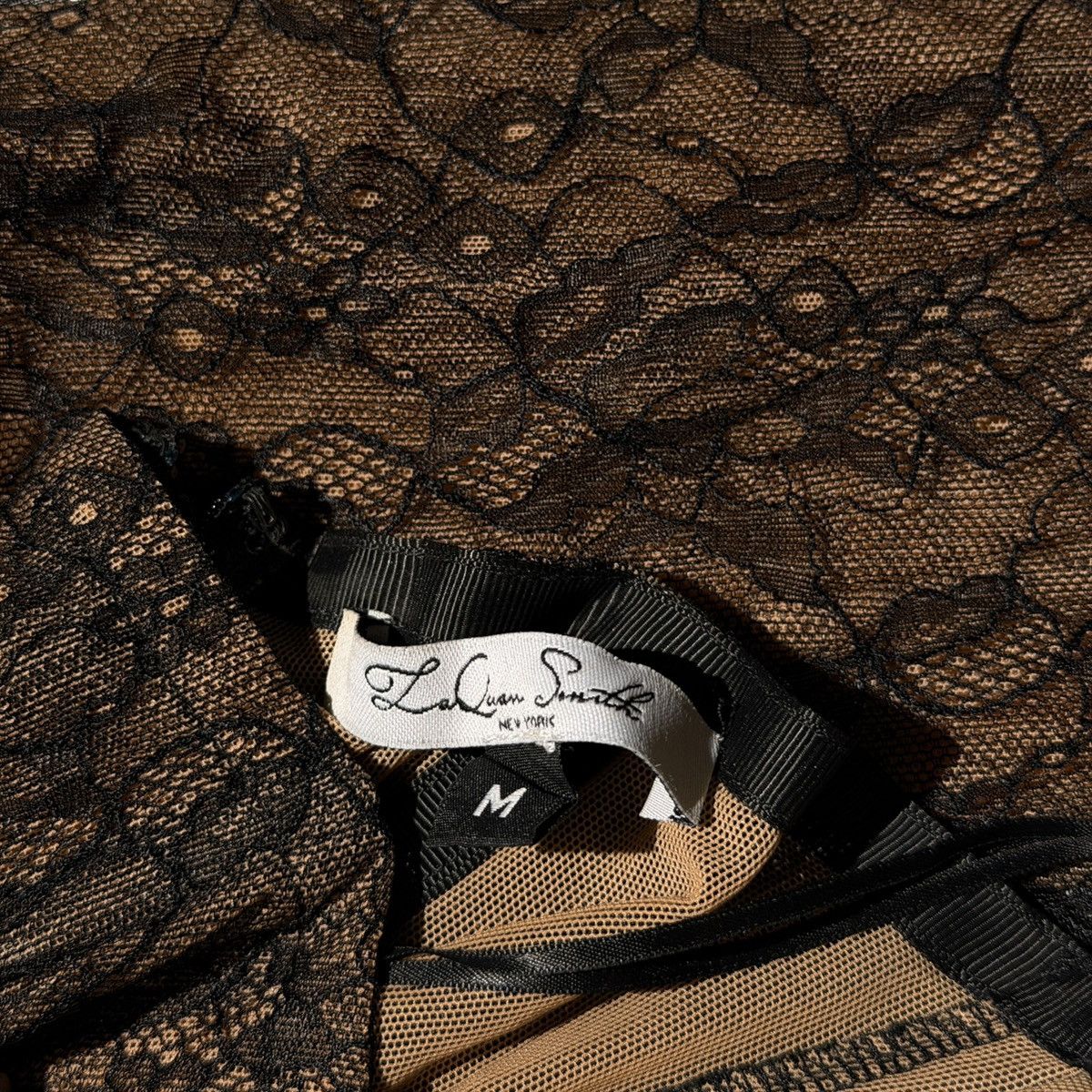 LaQuan Smith Layered lace bodysuit Size M / US 6-8 / IT 42-44 - 3 Thumbnail