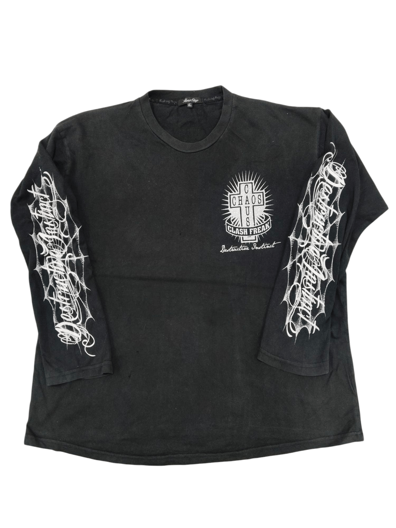 Punk and Yo Clash Freak unleash One Anger Jesus Motive Tshirt Size US XL / EU 56 / 4 - 2 Thumbnail