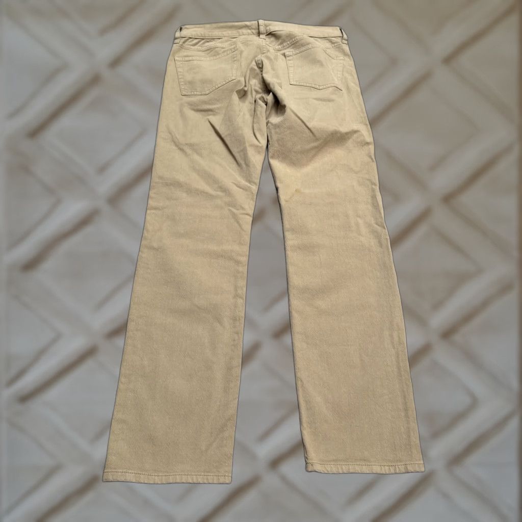 J.Crew J.CREW 484 Slim Fit Stretch Chino Pants Men 30x32 Khaki Brown Tapered Leg Preppy Mens Size US 30 / EU 46 - 1 Thumbnail