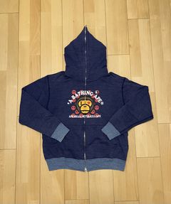 Peach hot sale bape hoodie