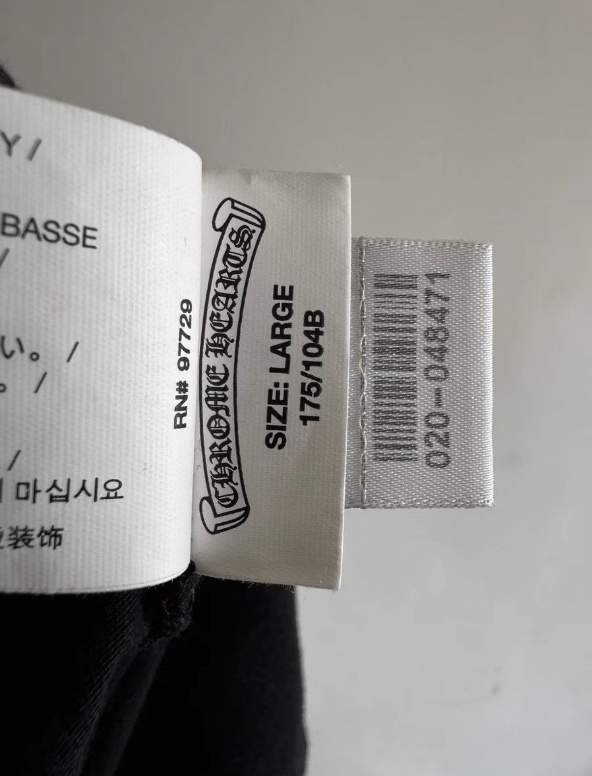 Chrome Hearts Chrome Hearts Flag & Thirty Cross Long Sleeve Tee Size US L / EU 52-54 / 3 - 7 Thumbnail