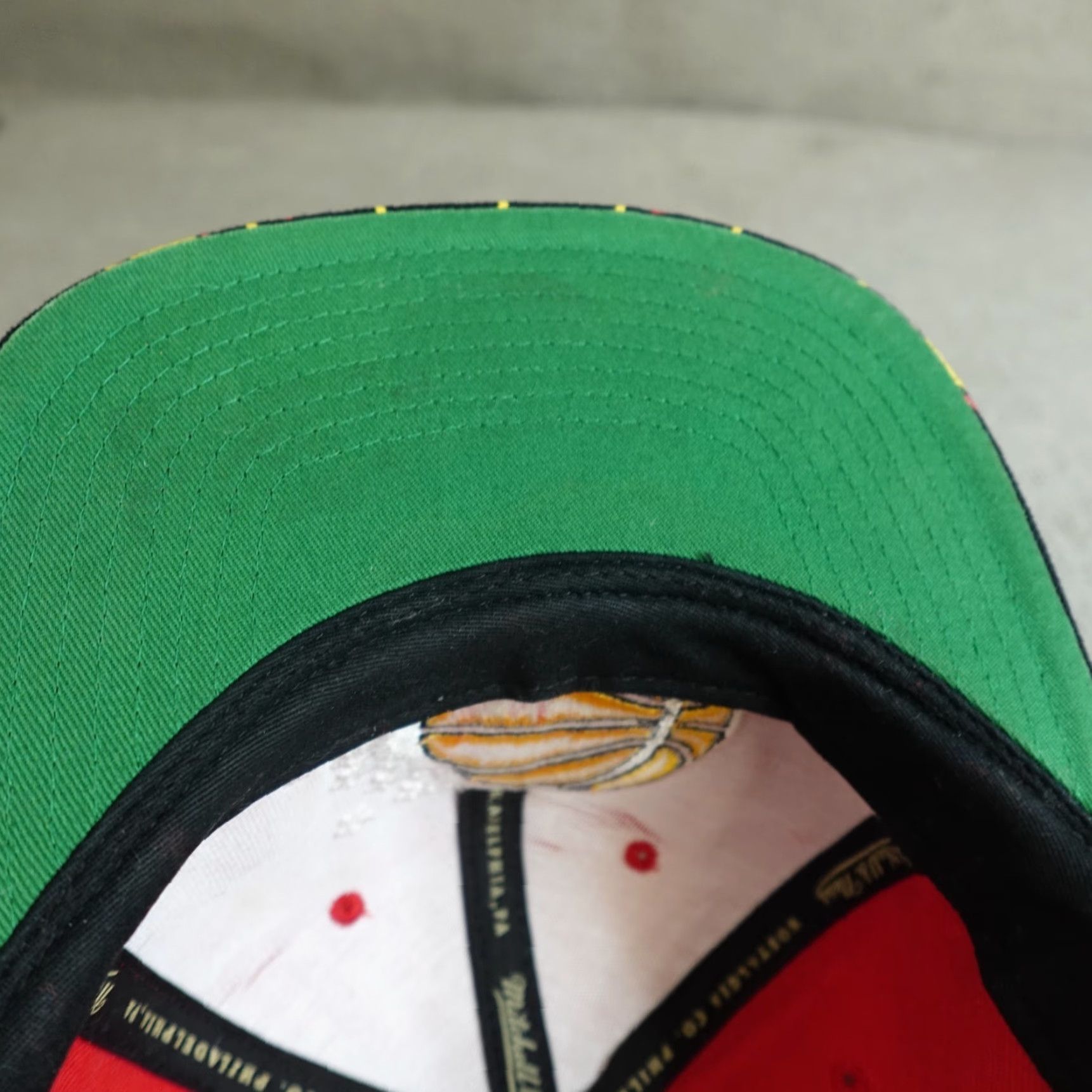 Mitchell & Ness Mitchell & Ness Orlando Magic Hat Red Embroidered Hardwood Classics Snapback Men One Size Cotton Size ONE SIZE - 4 Thumbnail