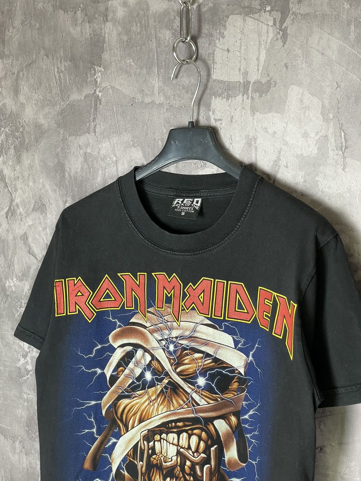 Band Tees × Iron Maiden × Vintage Iron Maiden Killers Vintage Rock Band T-Shirt Tee 90s Size US S / EU 44-46 / 1 - 8 Thumbnail
