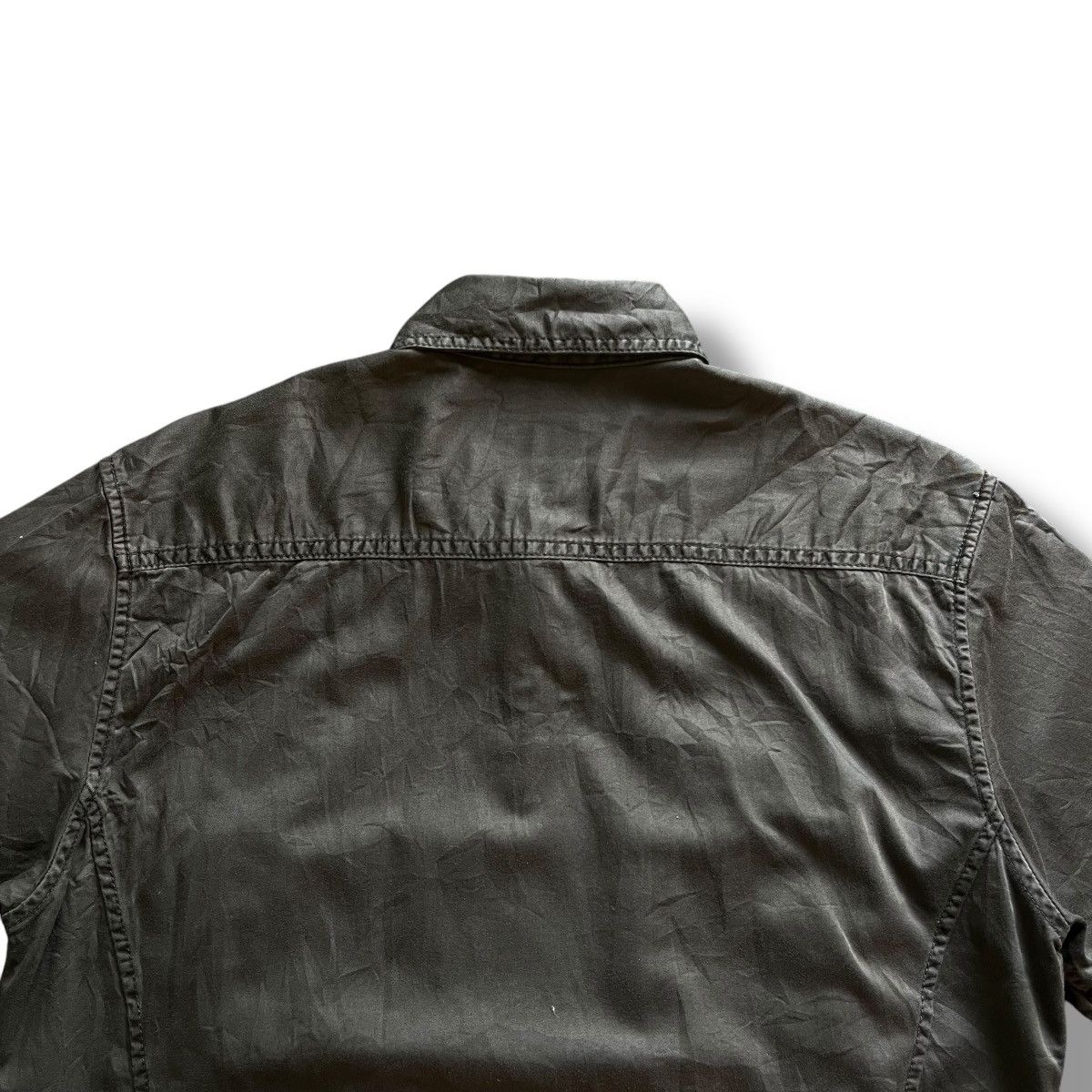 Issey Miyake OFFER🤝 TETE HOMME ISSEY MIYAKE ARMY STYLE ZIPPED UP SHIRT Size US M / EU 48-50 / 2 - 14 Thumbnail