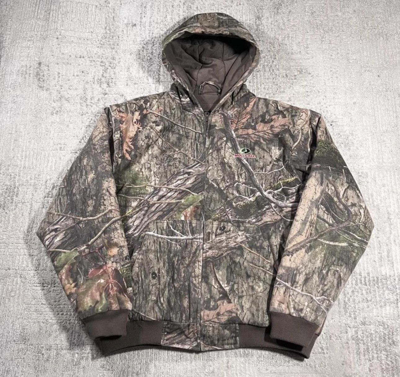 Other Mossy Oak XL Camouflage Hooded Hunting Jacket Size US XL / EU 56 / 4 - 1 Thumbnail